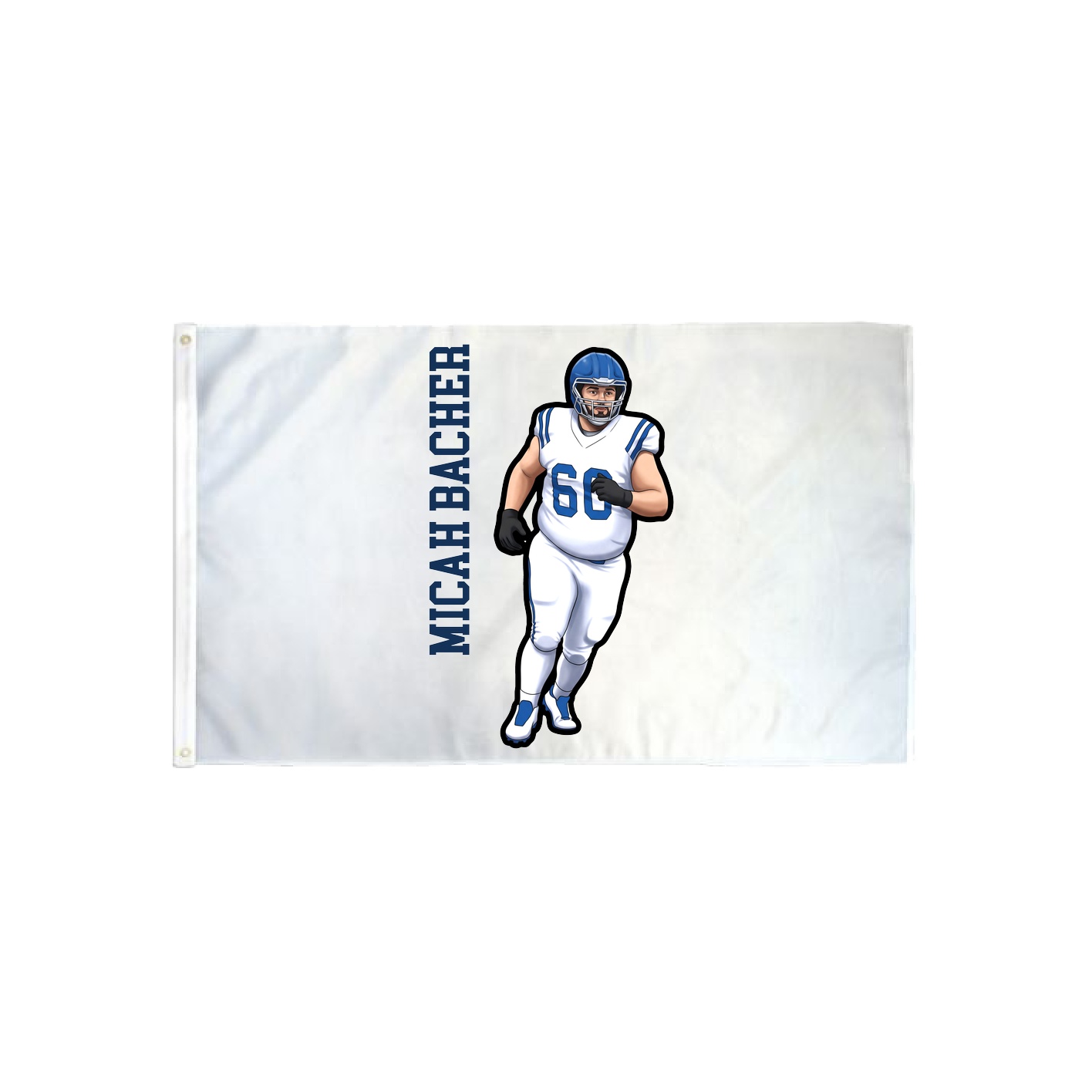 3x5 Flag — Name Vertical in Classic