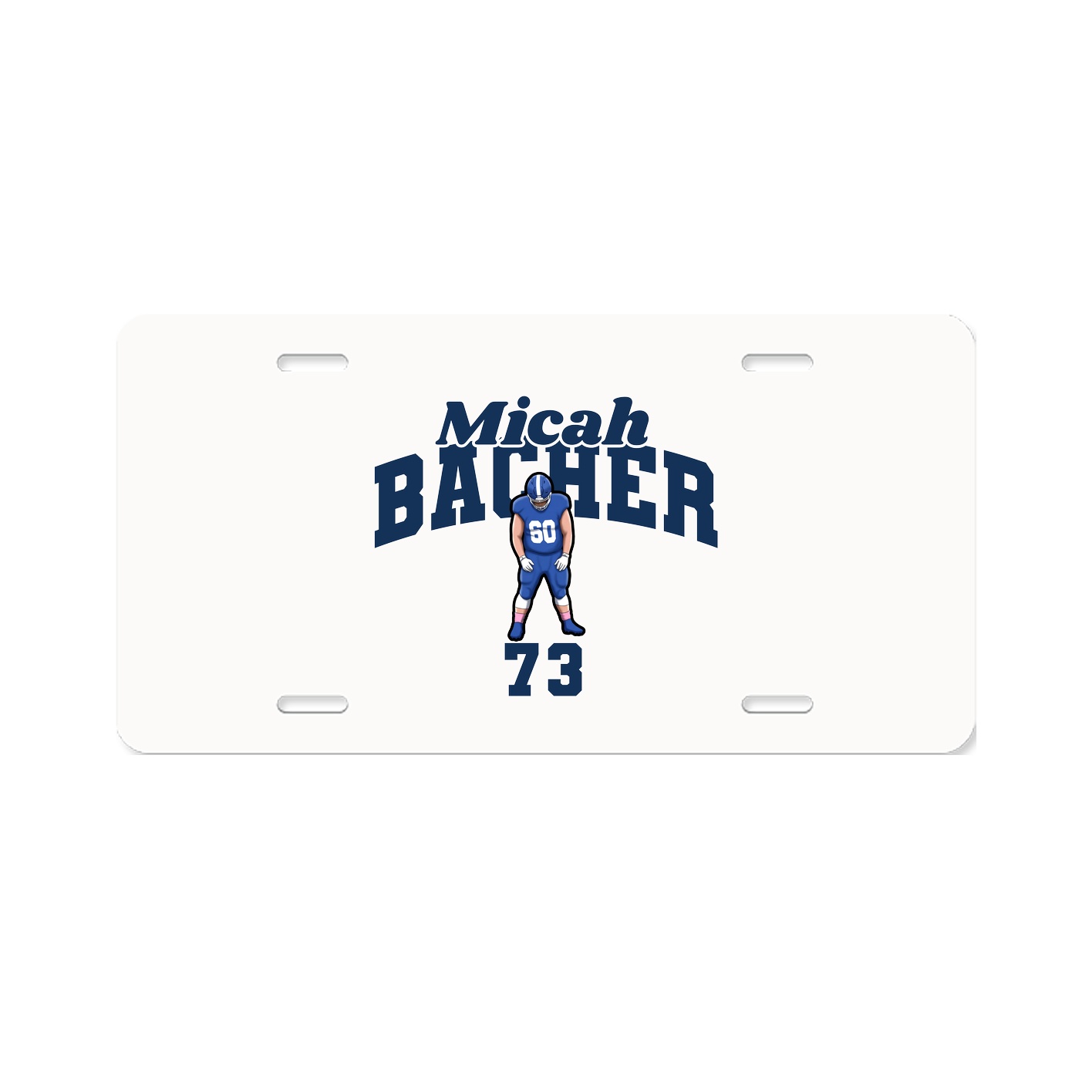 License Plate — Signature Arch in Classic