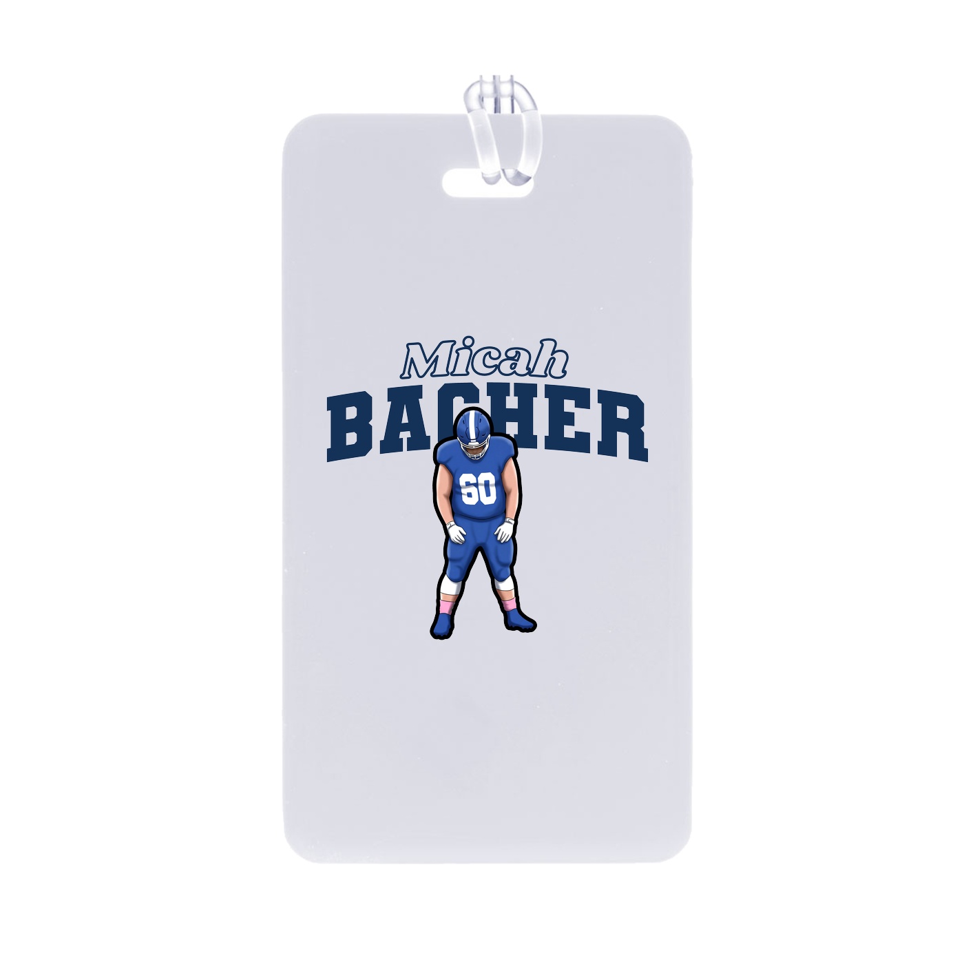 Bag Tag — Name Arch in Classic