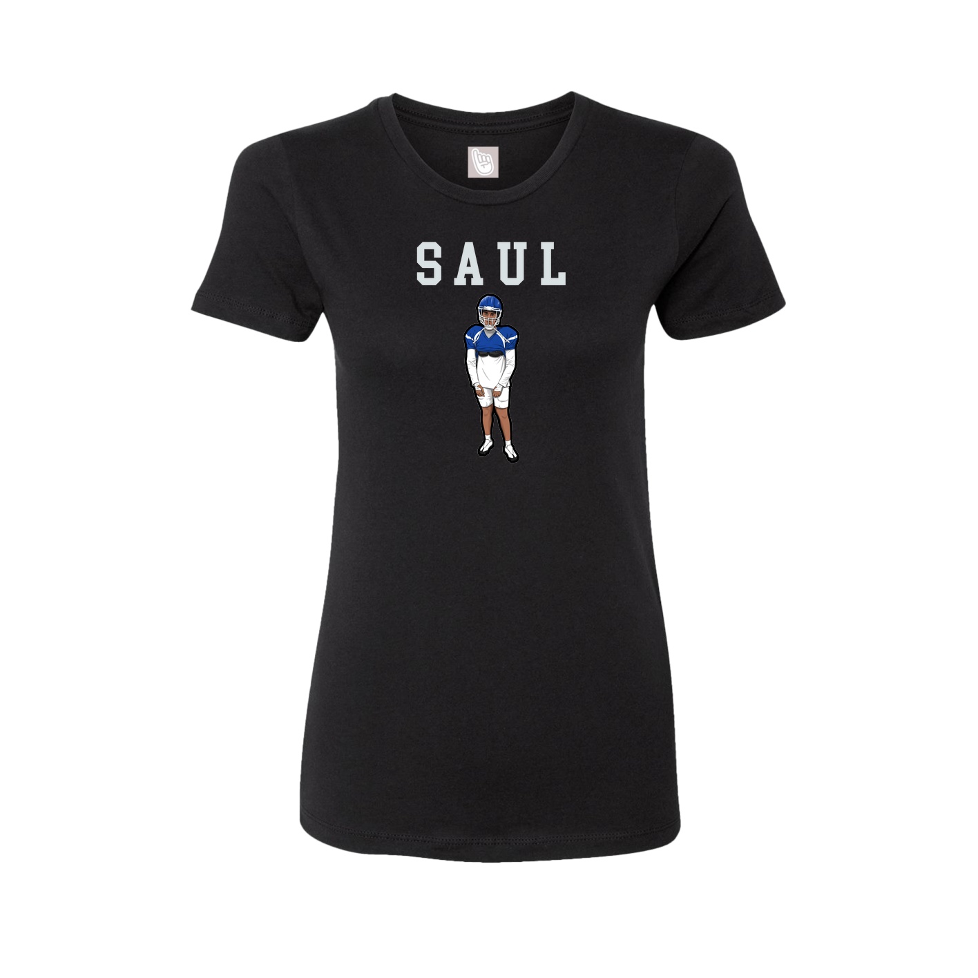 Fitted Women's Tee — Shirsey in Black