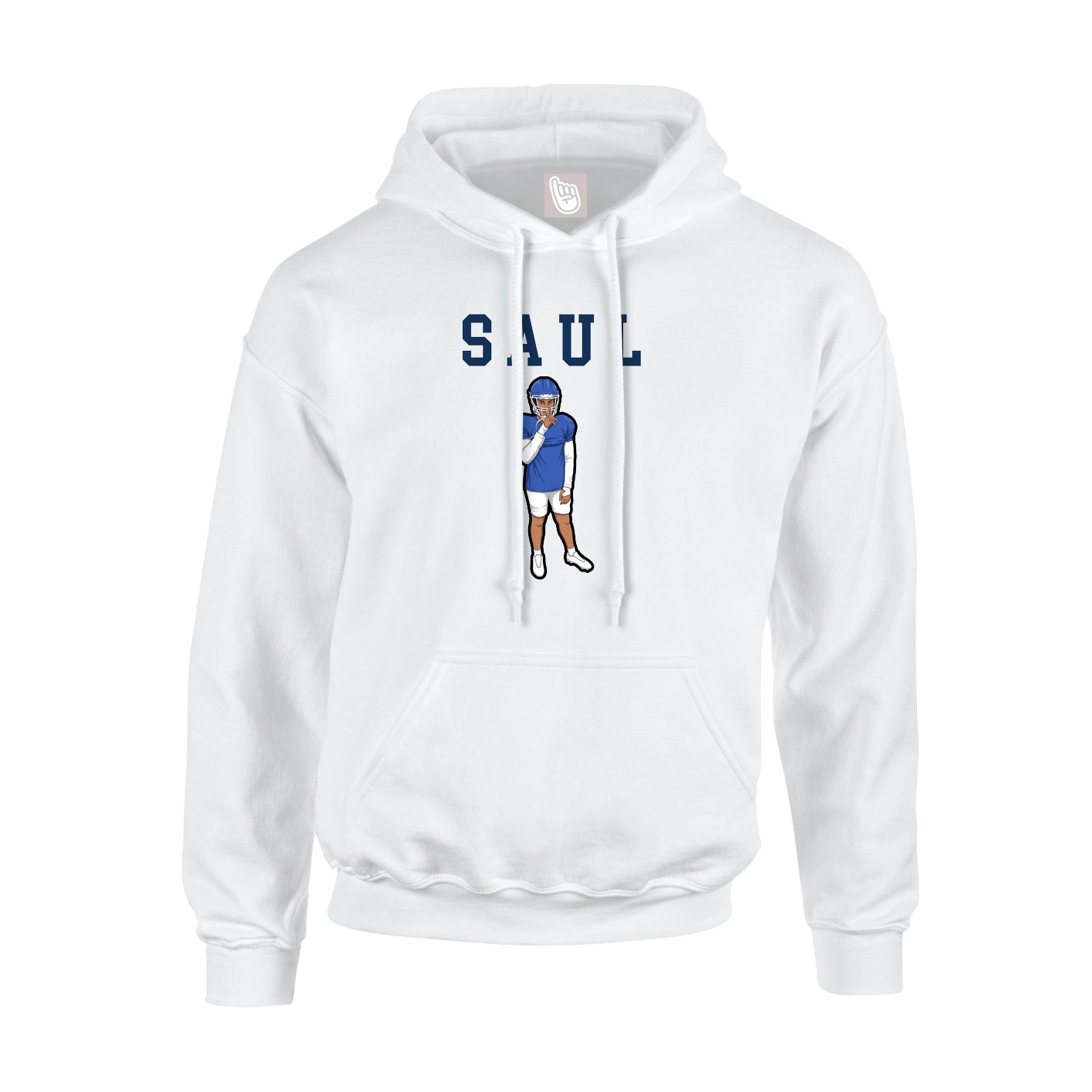 Youth Hoodie — Shirsey in White