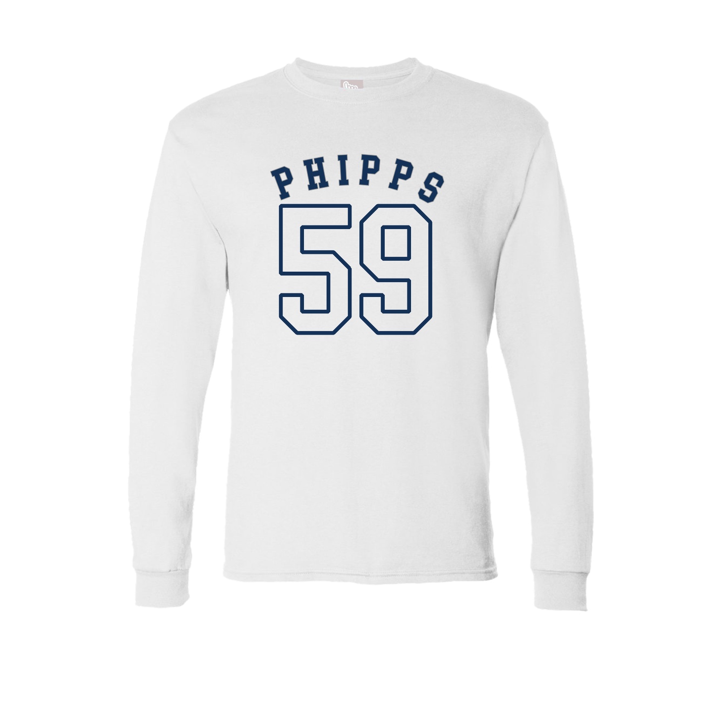 Long Sleeve Tee — Shirsey Arch in White