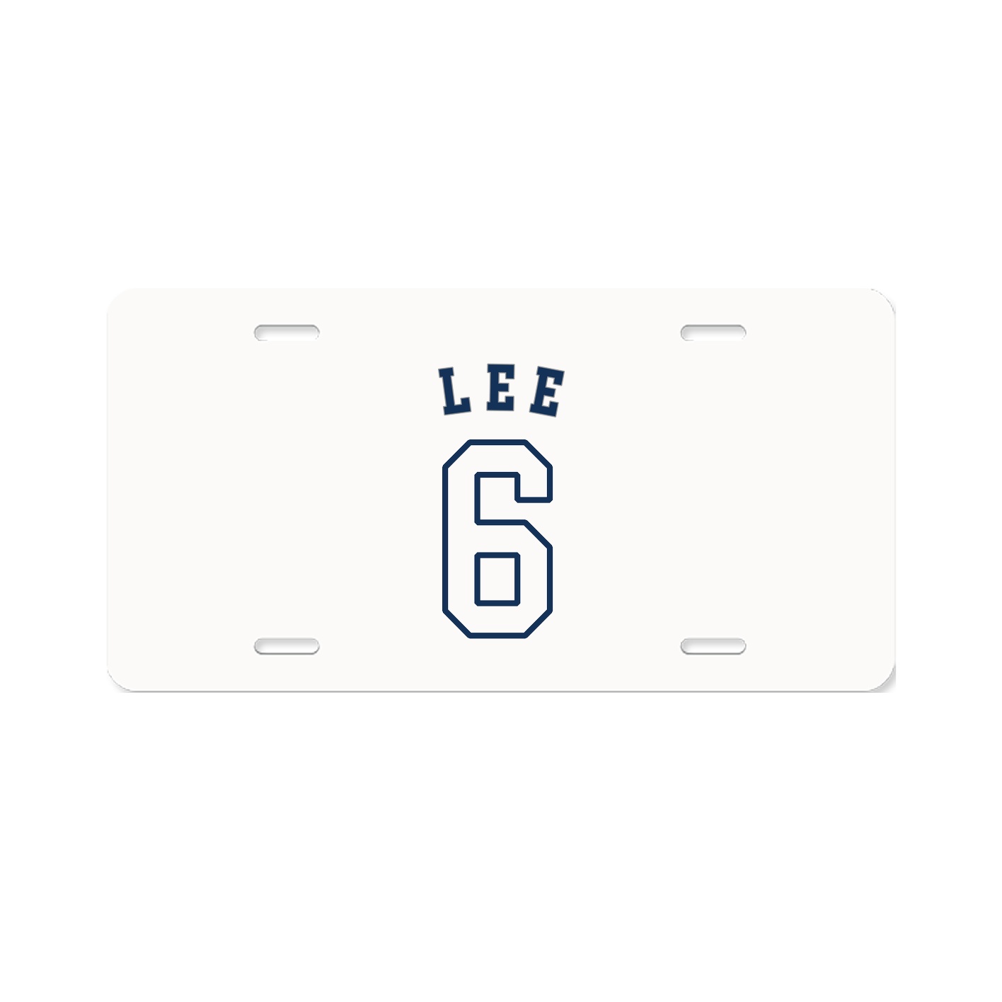 License Plate — Shirsey Arch in Classic
