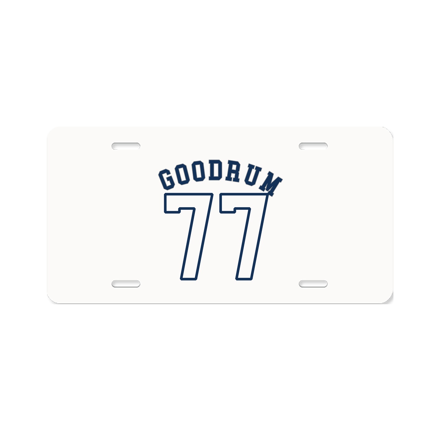 License Plate — Shirsey Arch in Classic