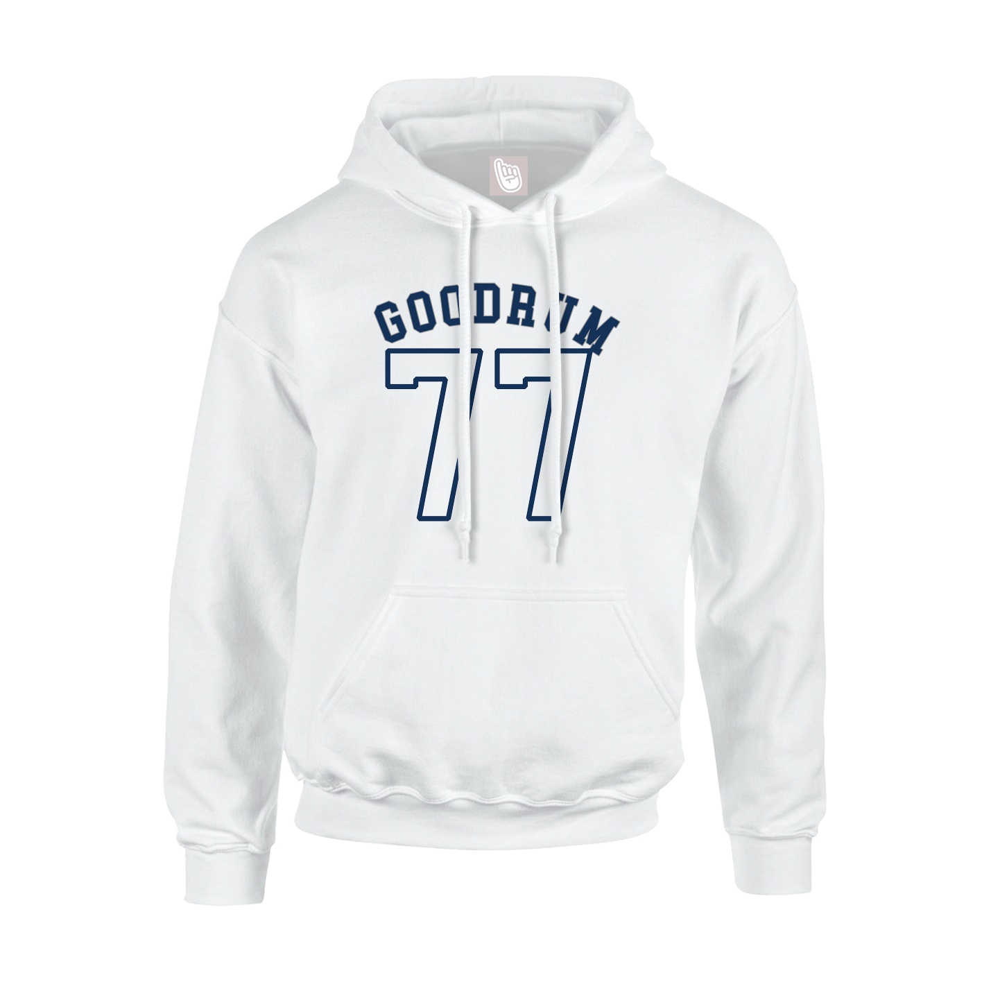 Hoodie — Shirsey Arch in White