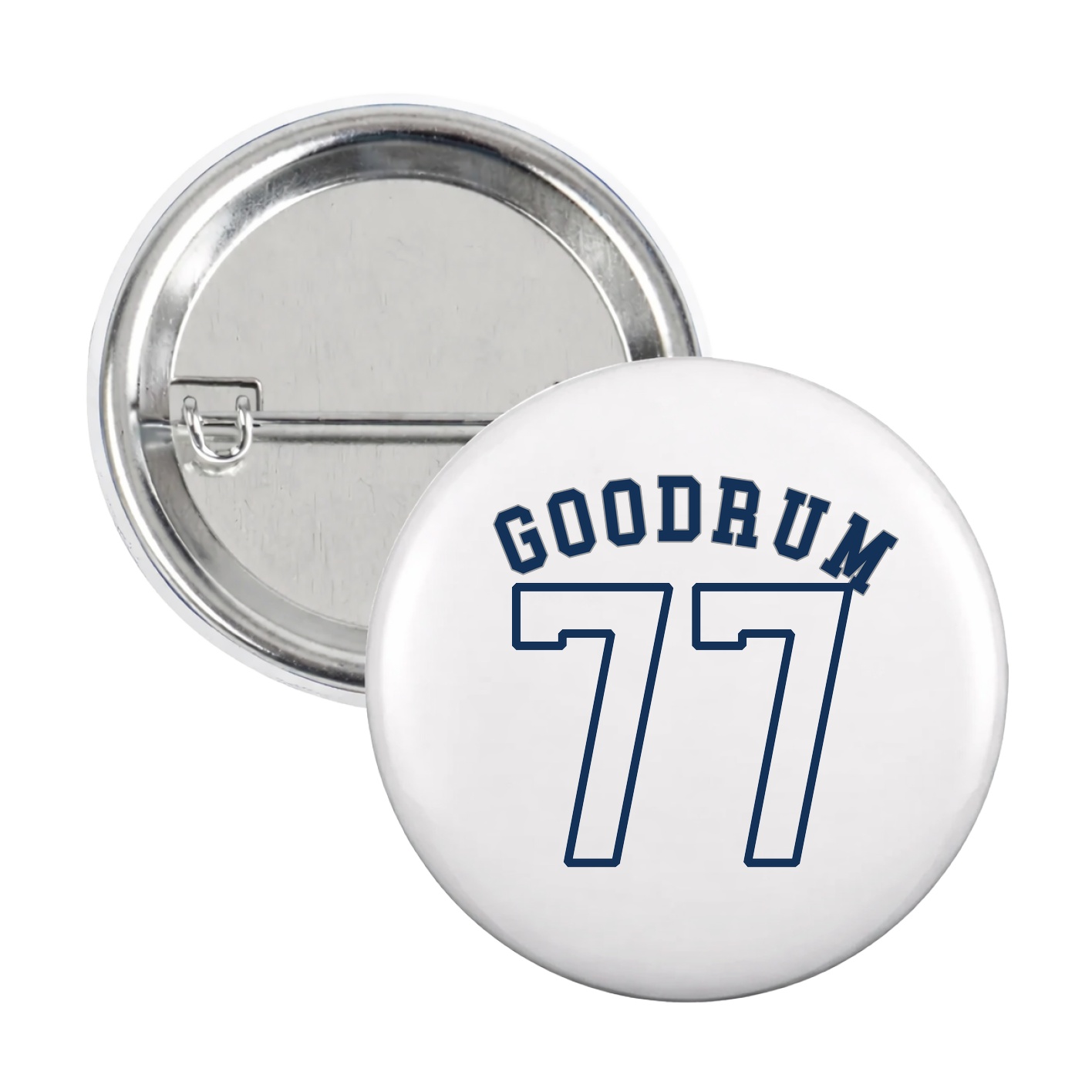 Game Day Button — Shirsey Arch in White