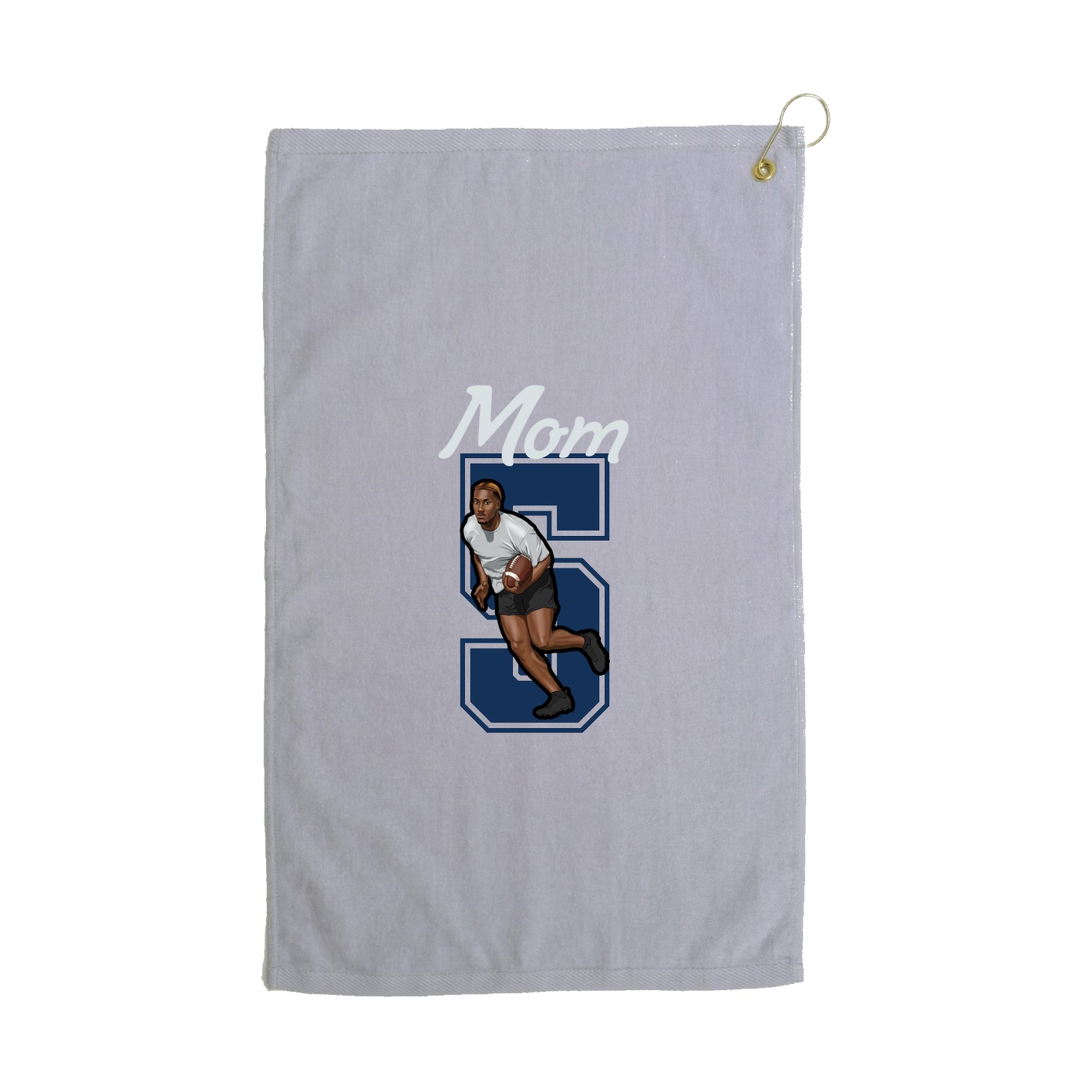 Golf Towel — Mothers Day Shirsey in Grey