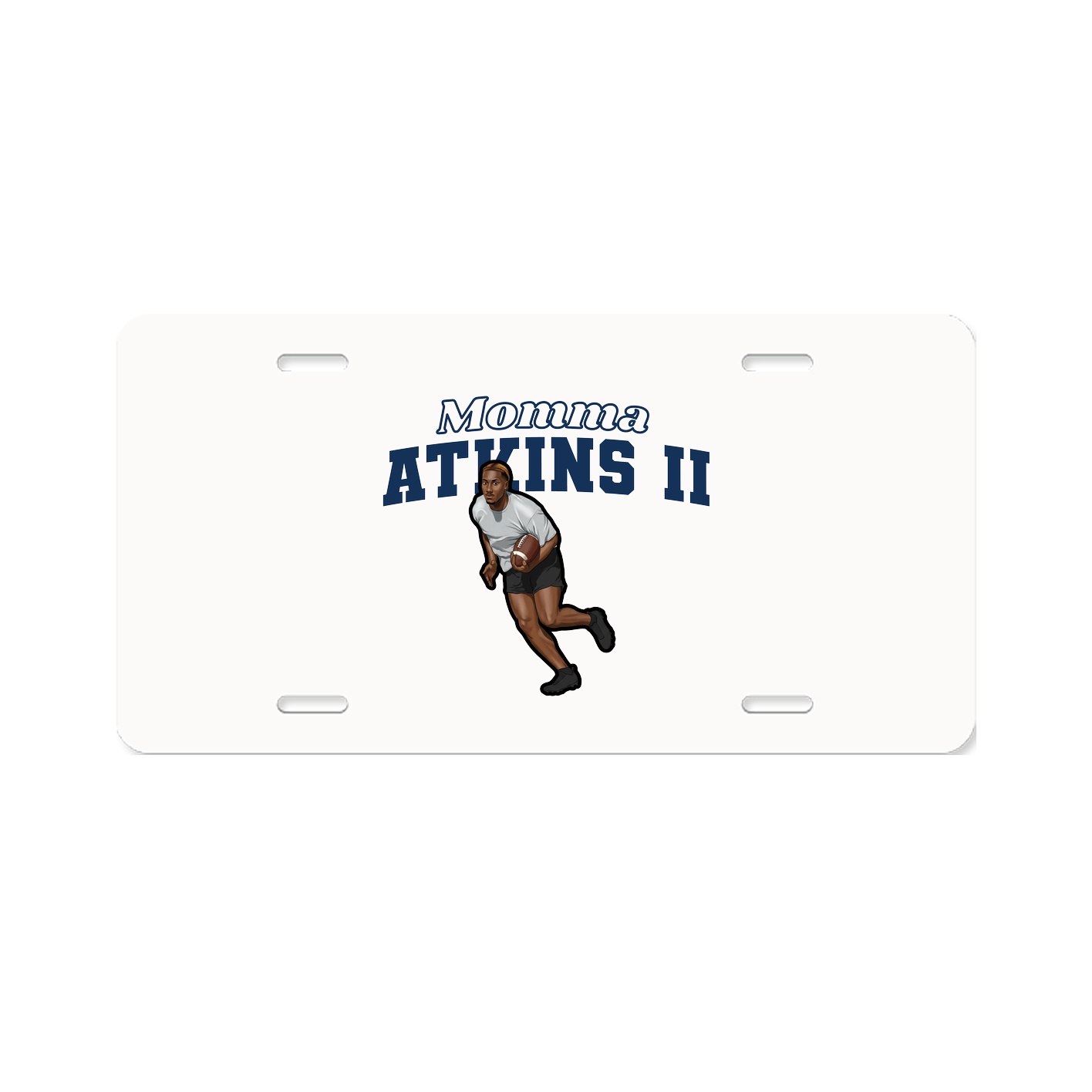 License Plate — Mothers Day Block in Classic