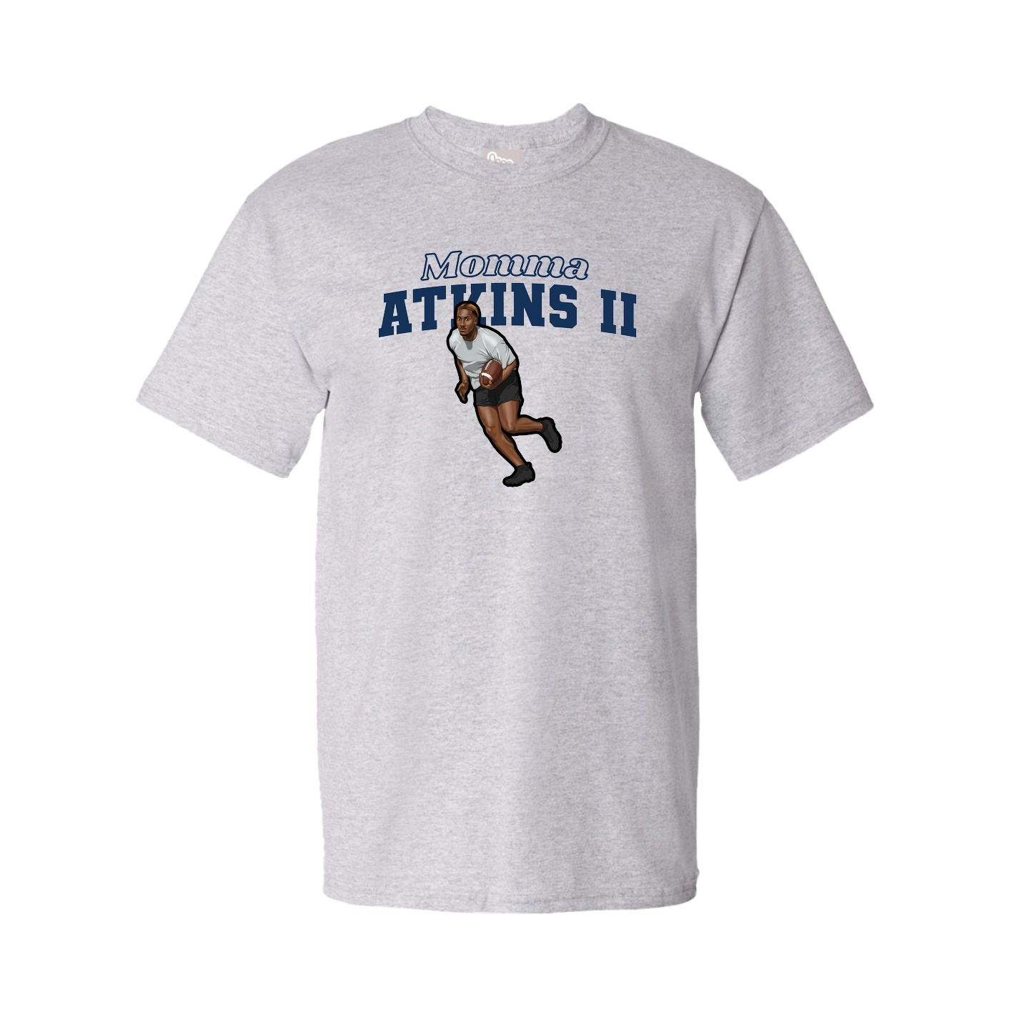 Youth Tee — Mothers Day Block in Grey
