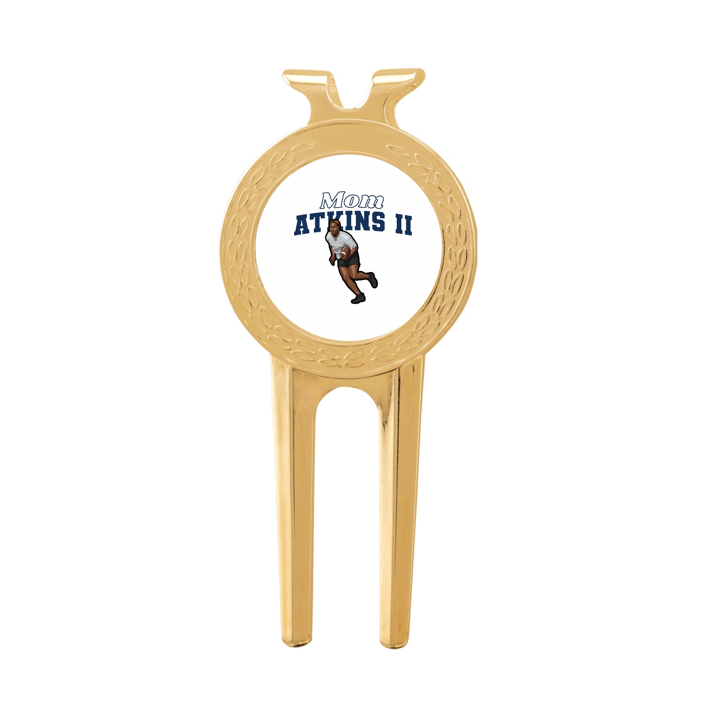 Divot Tool with Ball Marker — Mothers Day Block in Classic