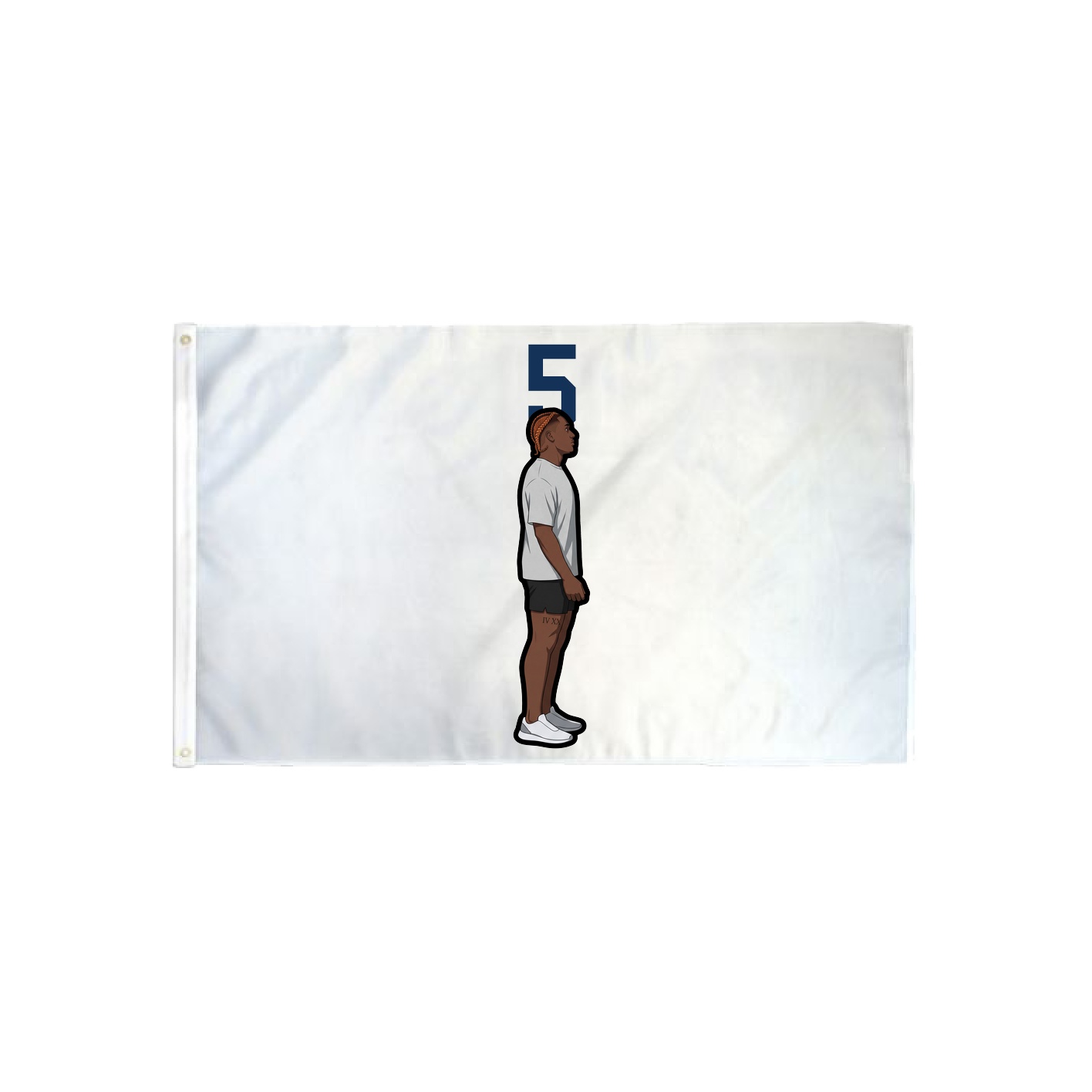 3x5 Flag — Number Top in Classic