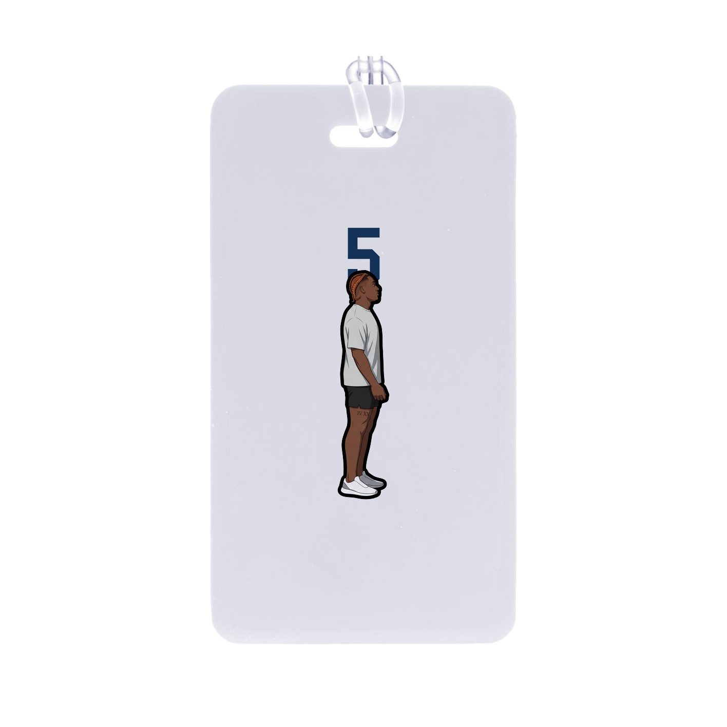 Bag Tag — Number Top in Classic
