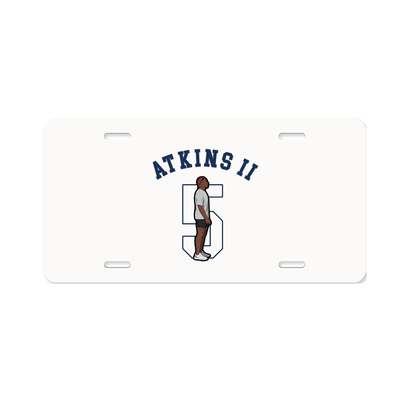 License Plate — Shirsey Arch in Classic