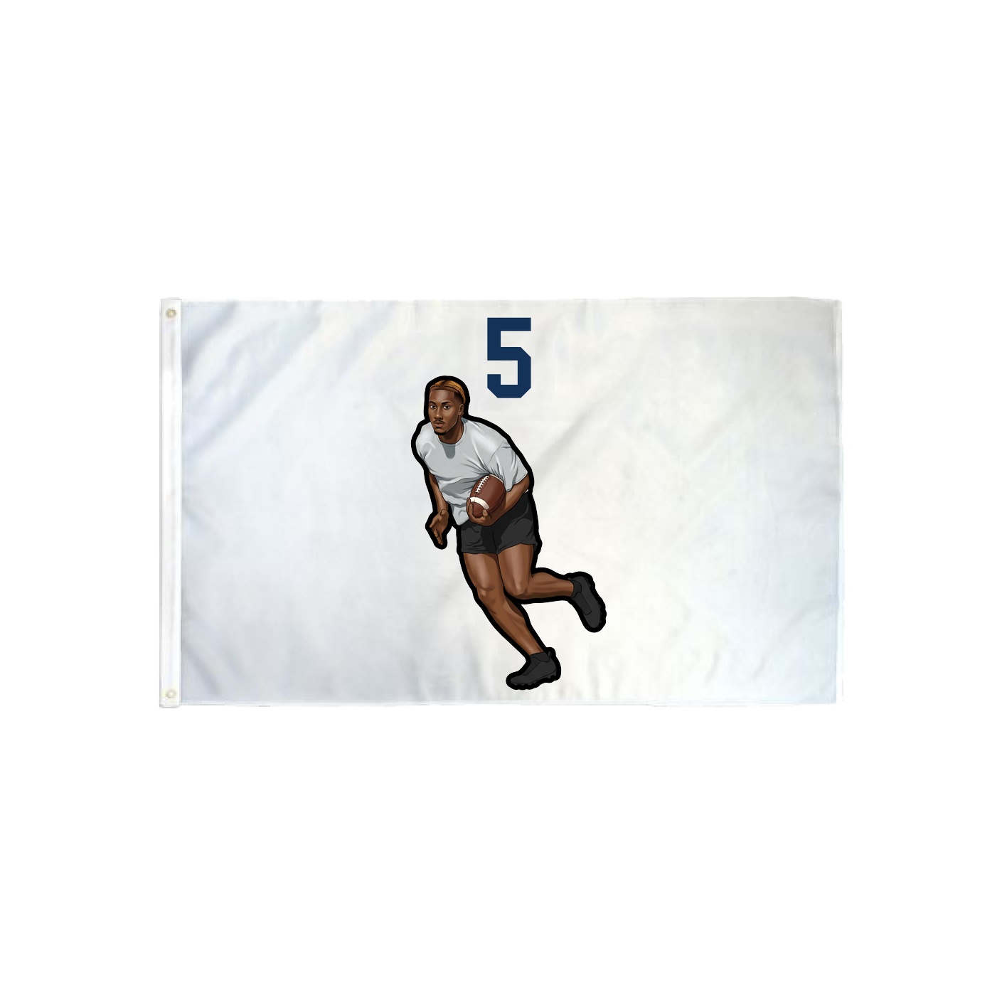 3x5 Flag — Number Top in Classic