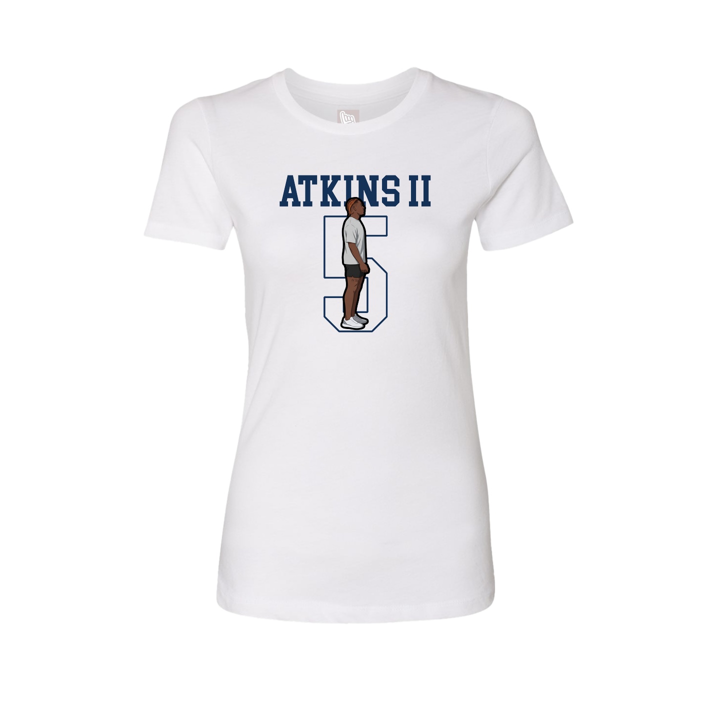 Fitted Women's Tee — Shirsey in White