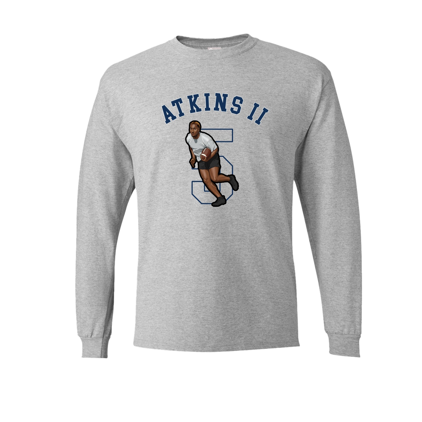 Long Sleeve Tee — Shirsey Arch in Grey