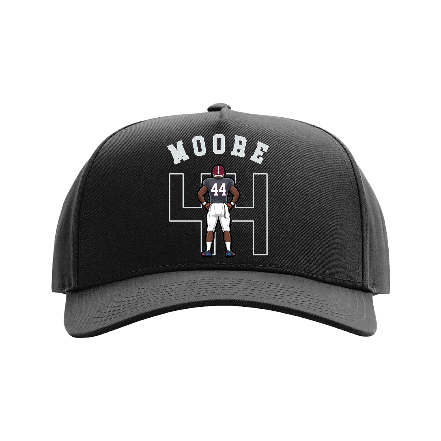 Full Fabric Five-Panel Champ Cap