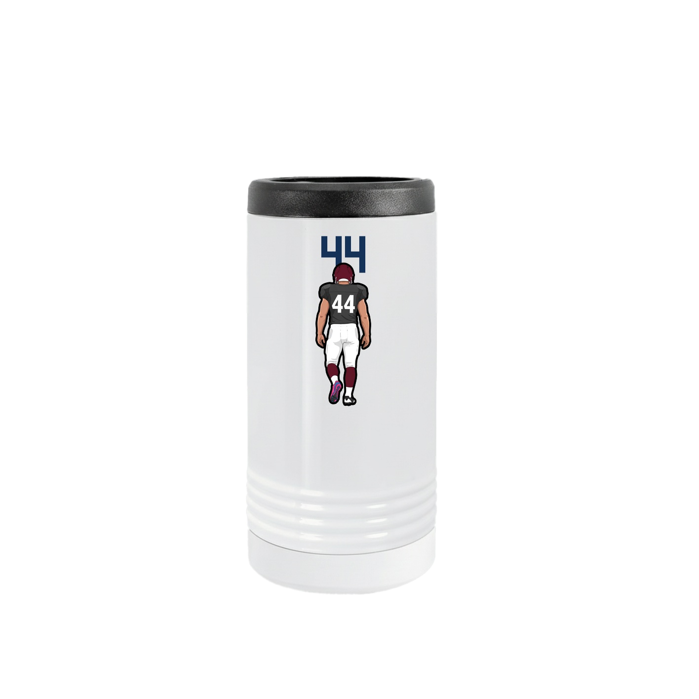 Slim Beverage Holder — Number Top in White