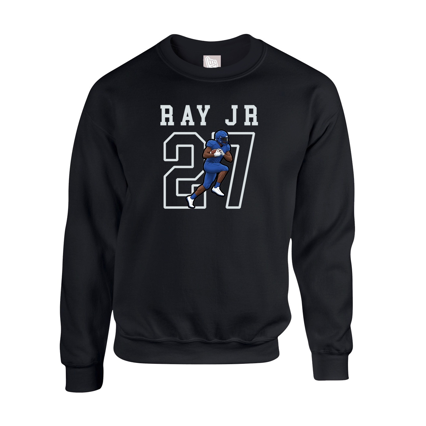 Fleece Crew — Shirsey in Black