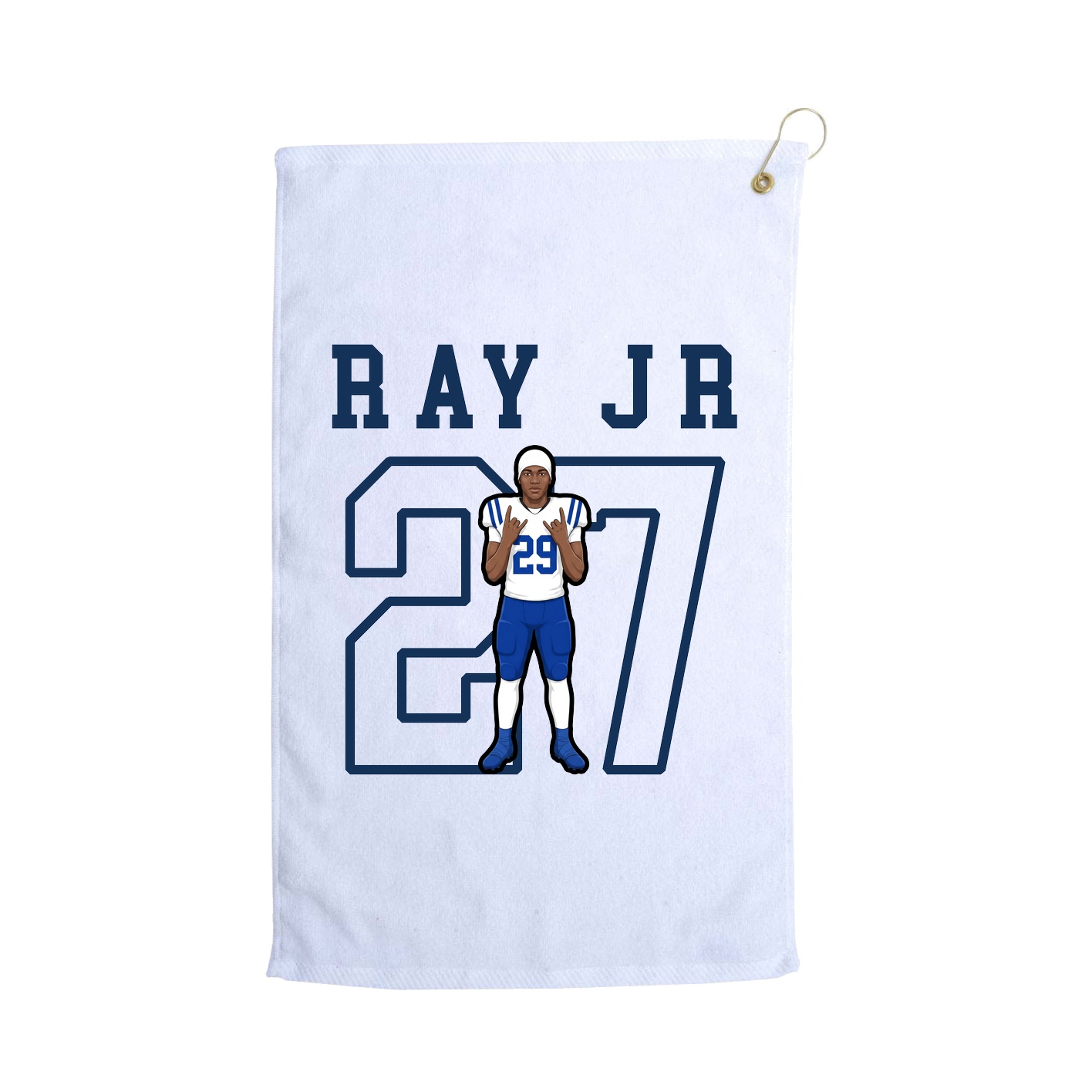Golf Towel — Shirsey in White
