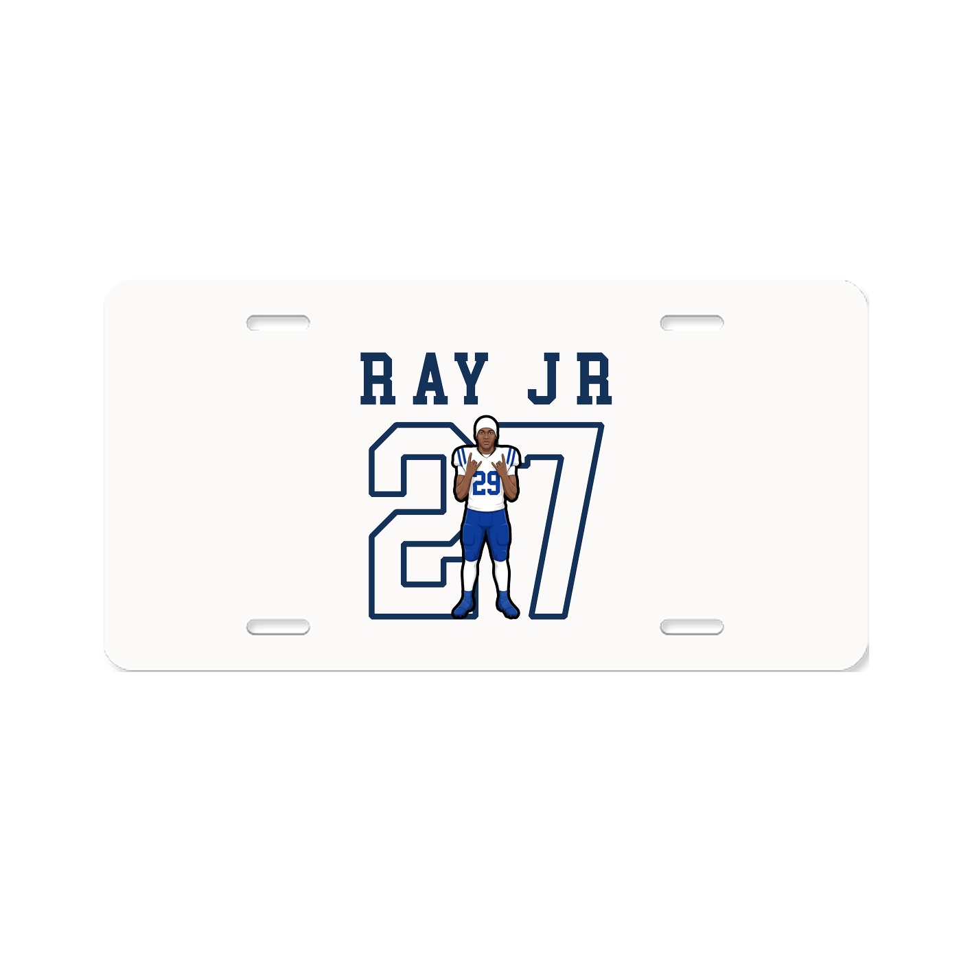 License Plate — Shirsey in Classic