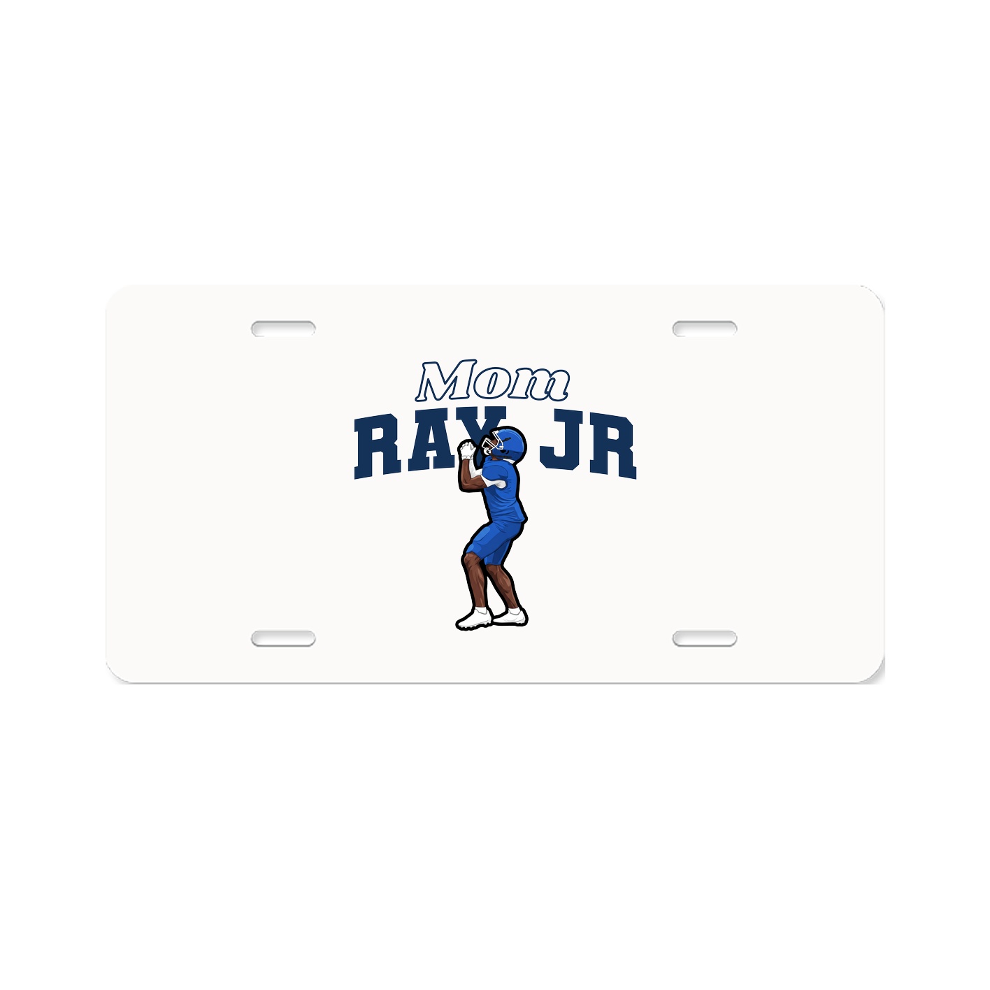 License Plate — Mothers Day Block in Classic