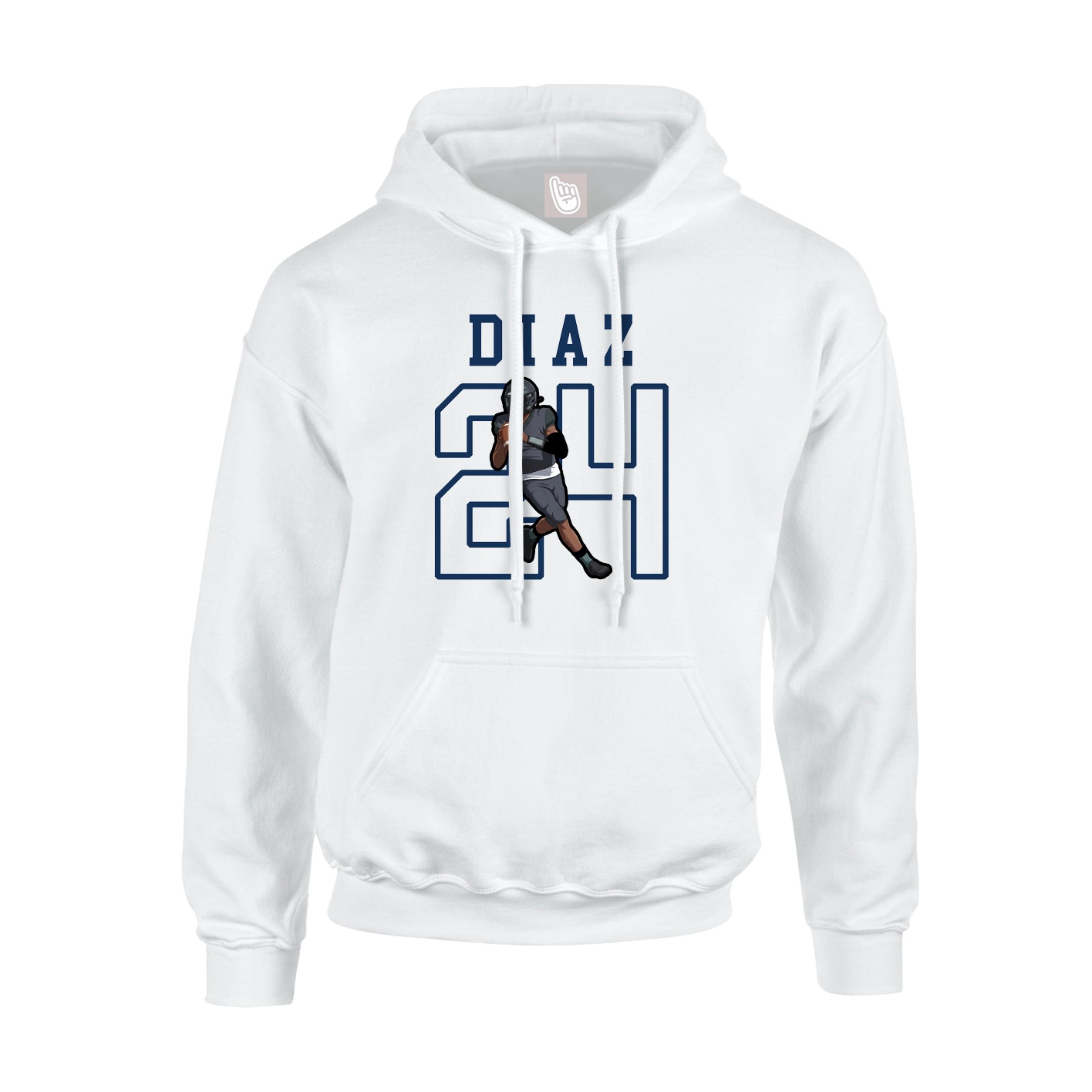 Youth Hoodie — Shirsey in White