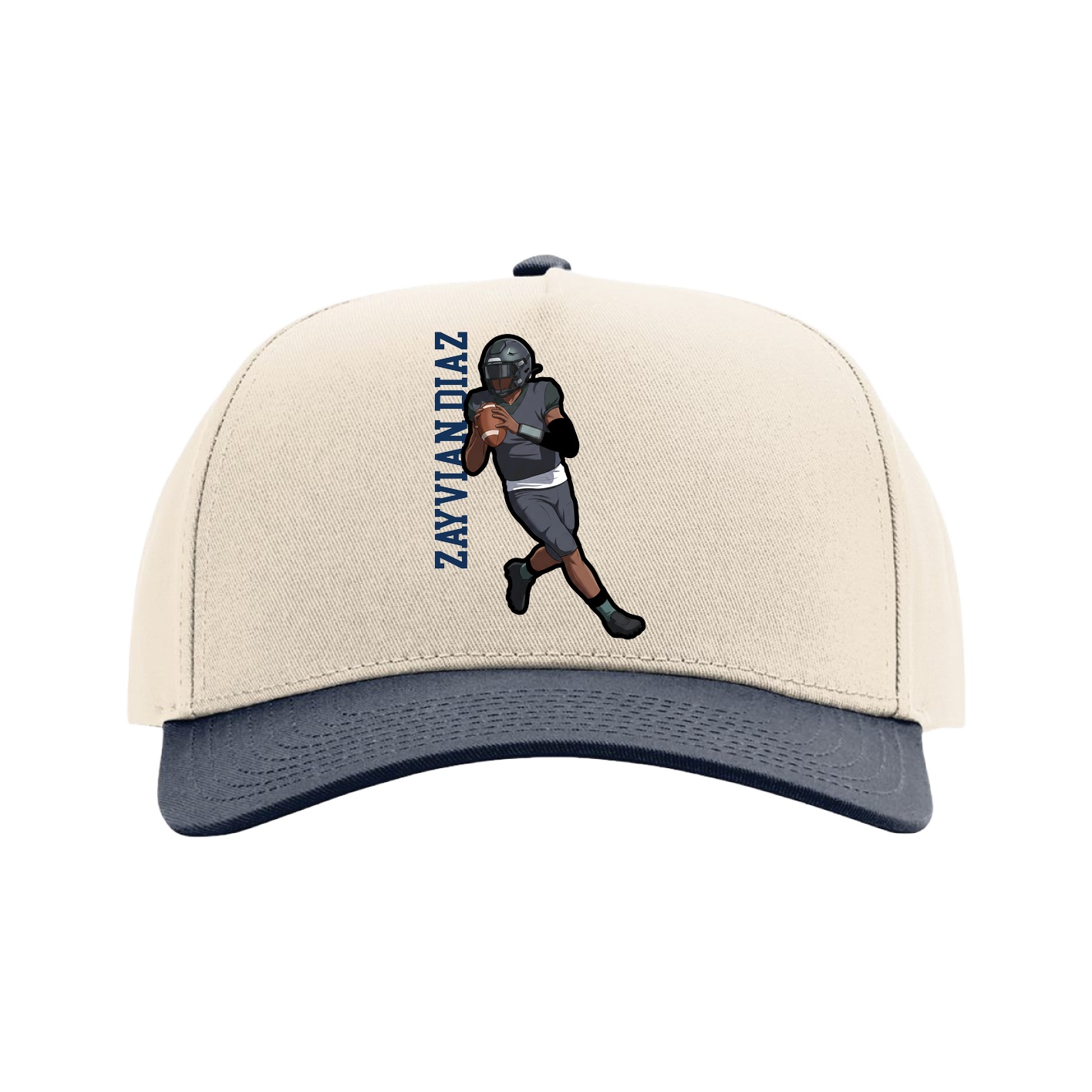 Full Fabric Five-Panel Champ Cap