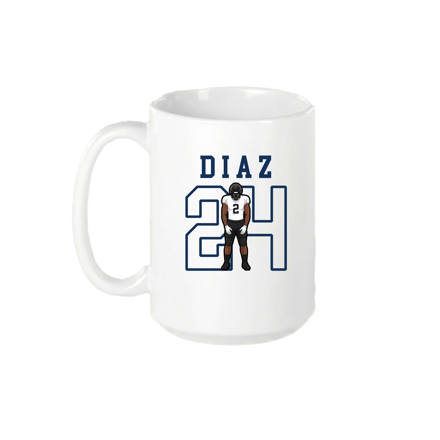 15oz Coffee Mug — Shirsey in White