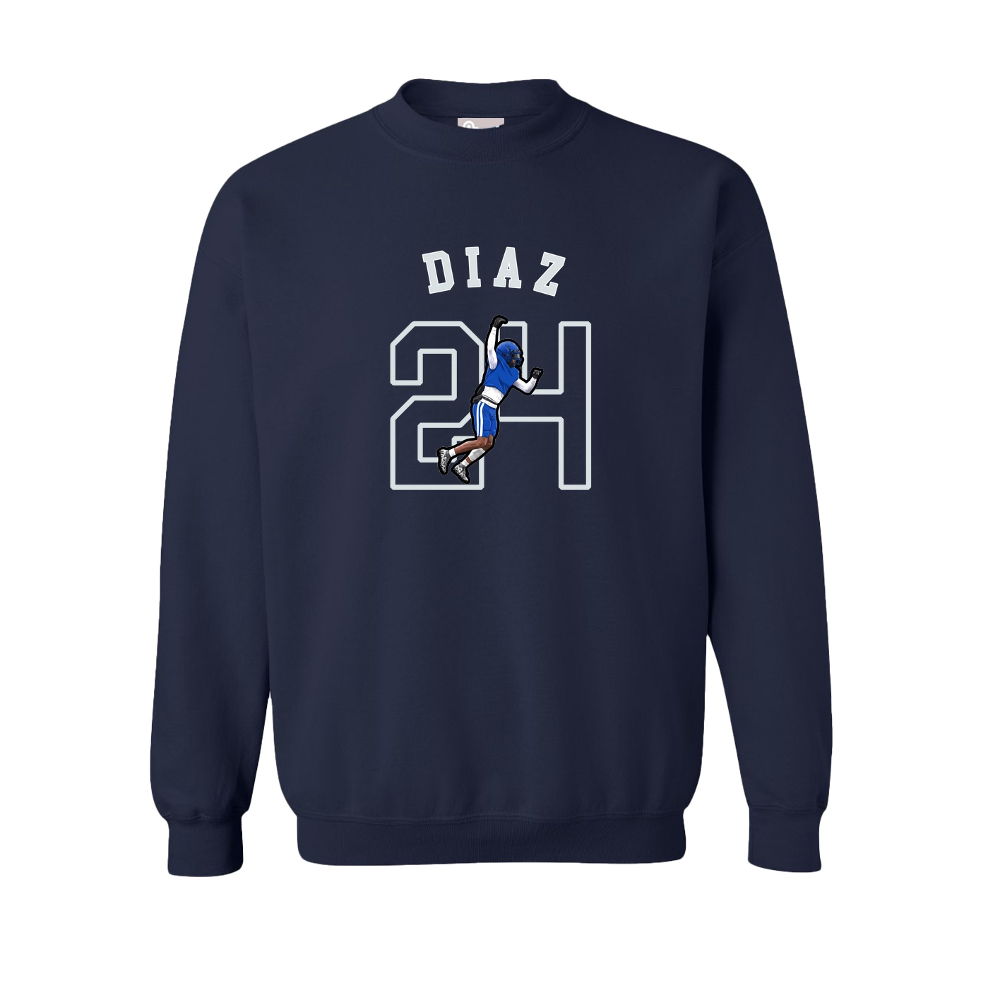 Fleece Crew — Shirsey Arch in Navy