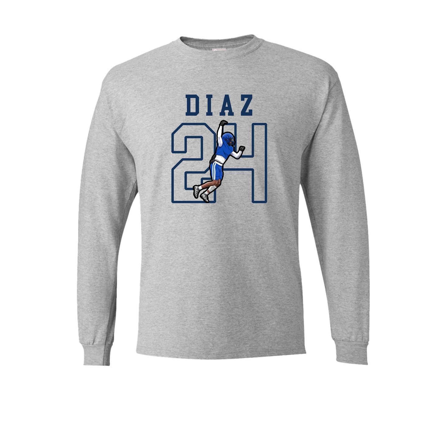 Long Sleeve Tee — Shirsey in Grey