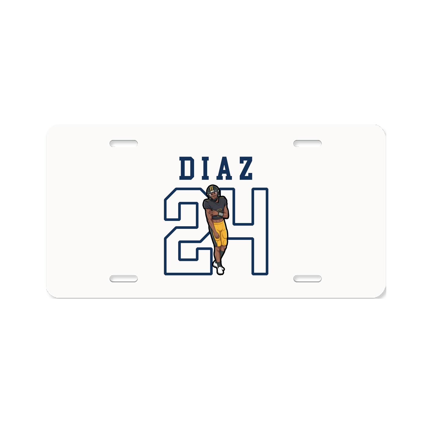 License Plate — Shirsey in Classic