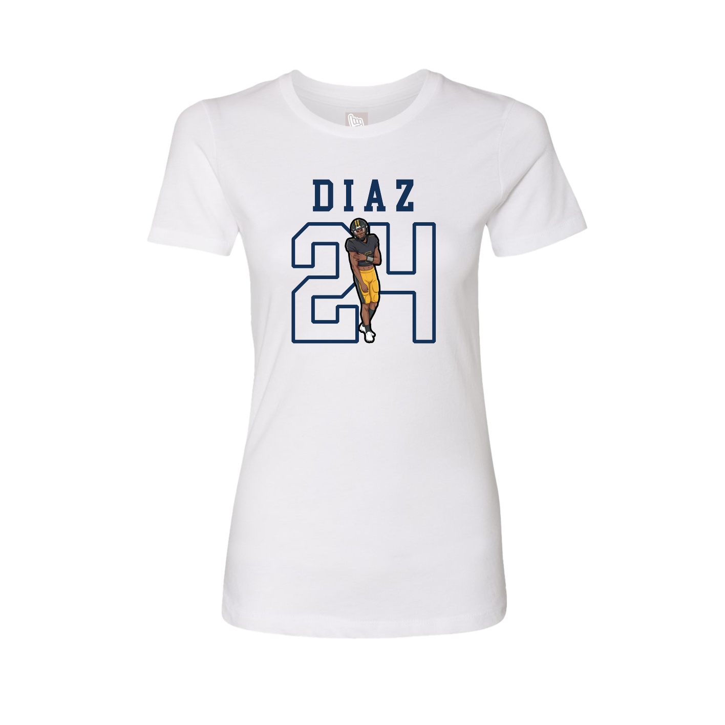 Fitted Women's Tee — Shirsey in White
