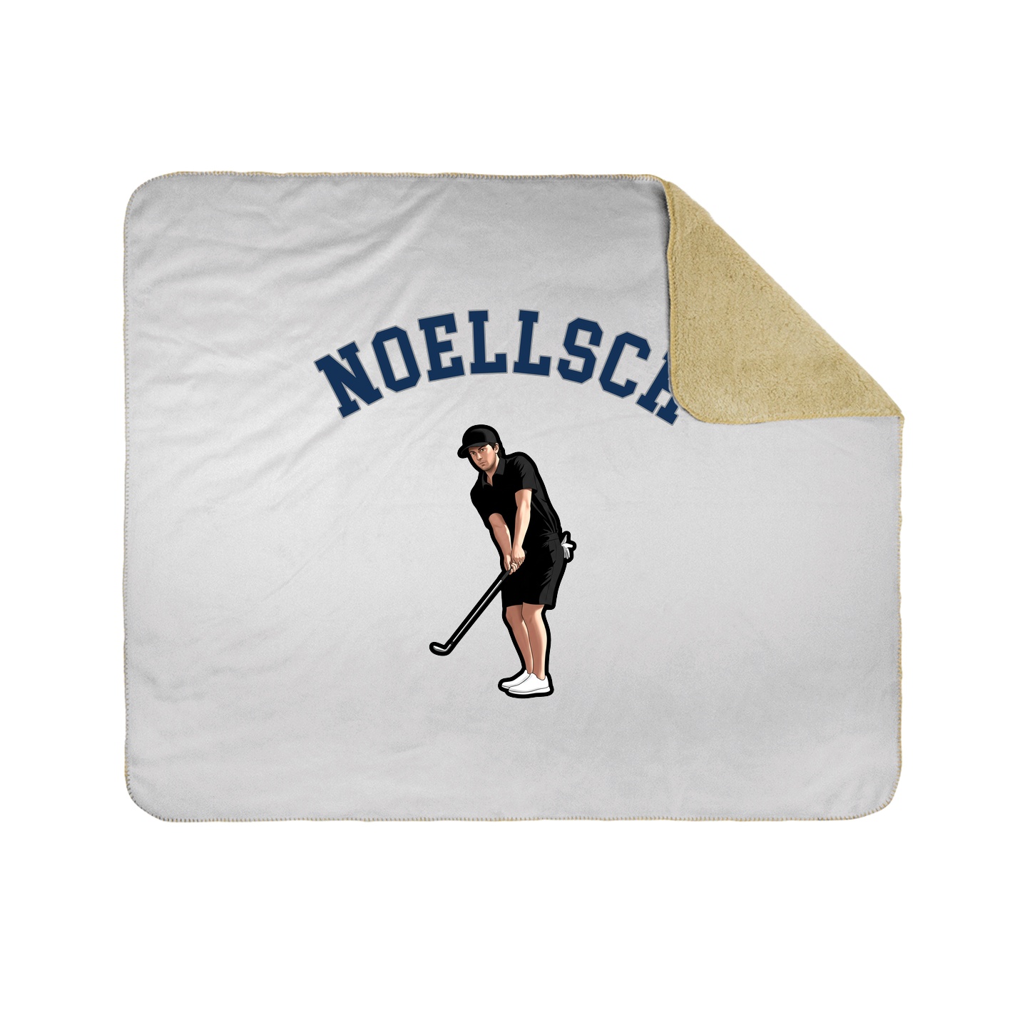 Throw Blanket — Shirsey Arch in White