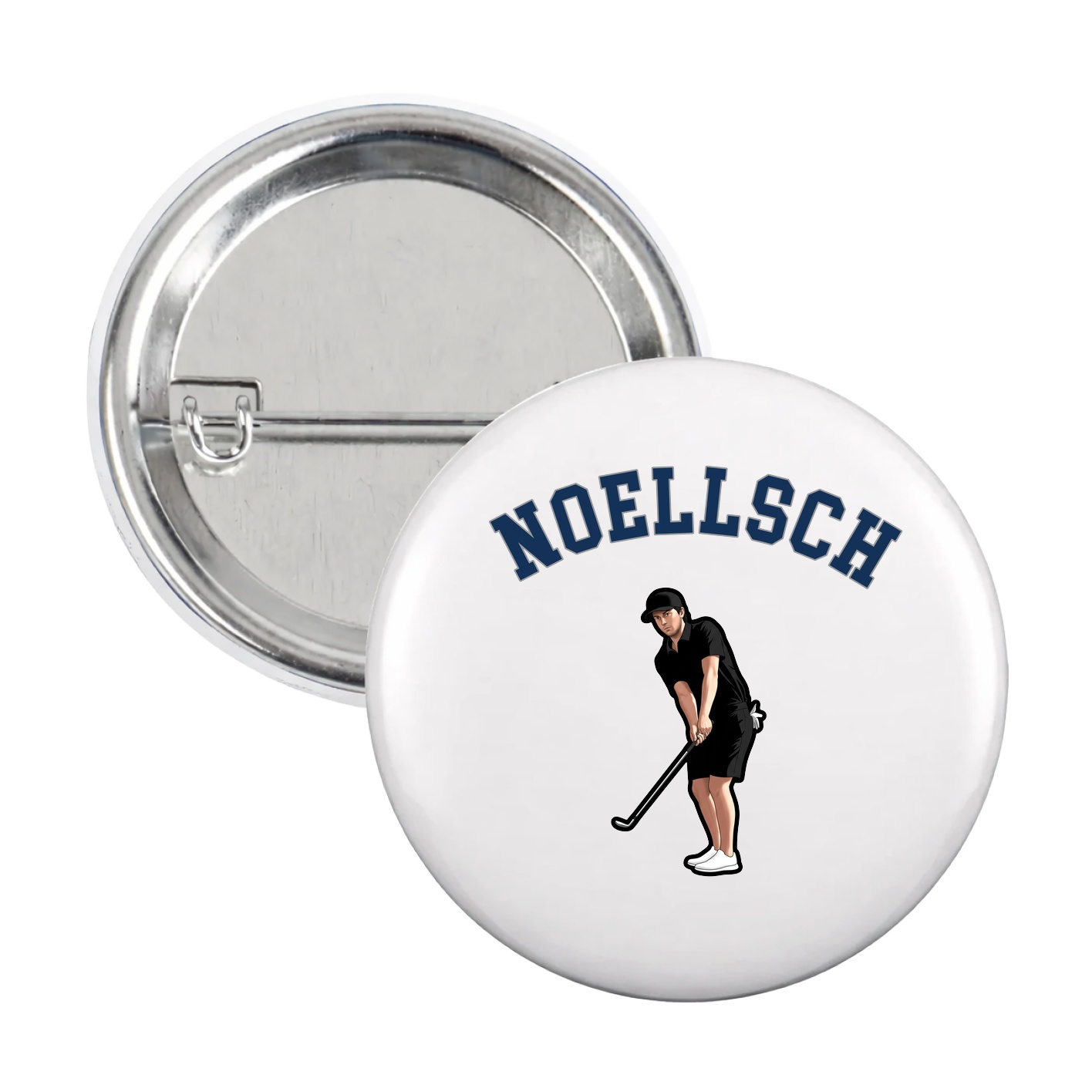 Game Day Button — Shirsey Arch in White