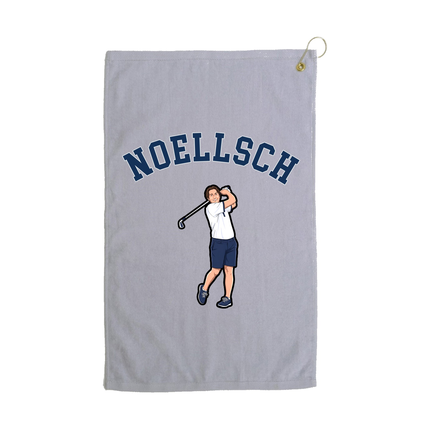 Golf Towel — Shirsey Arch in Grey