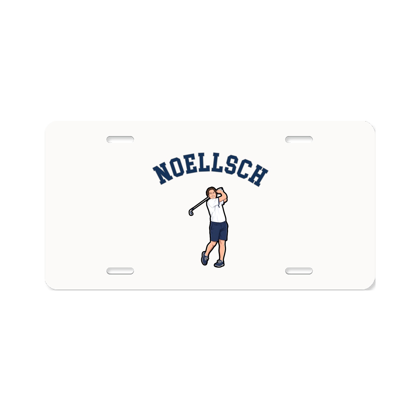 License Plate — Shirsey Arch in Classic
