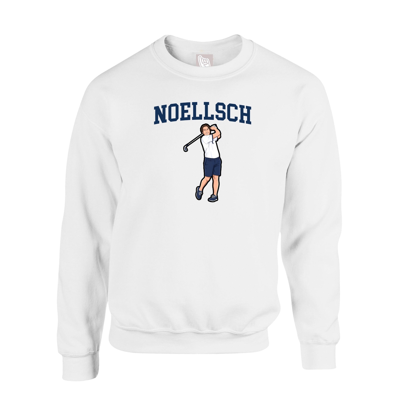 Fleece Crew — Shirsey in White