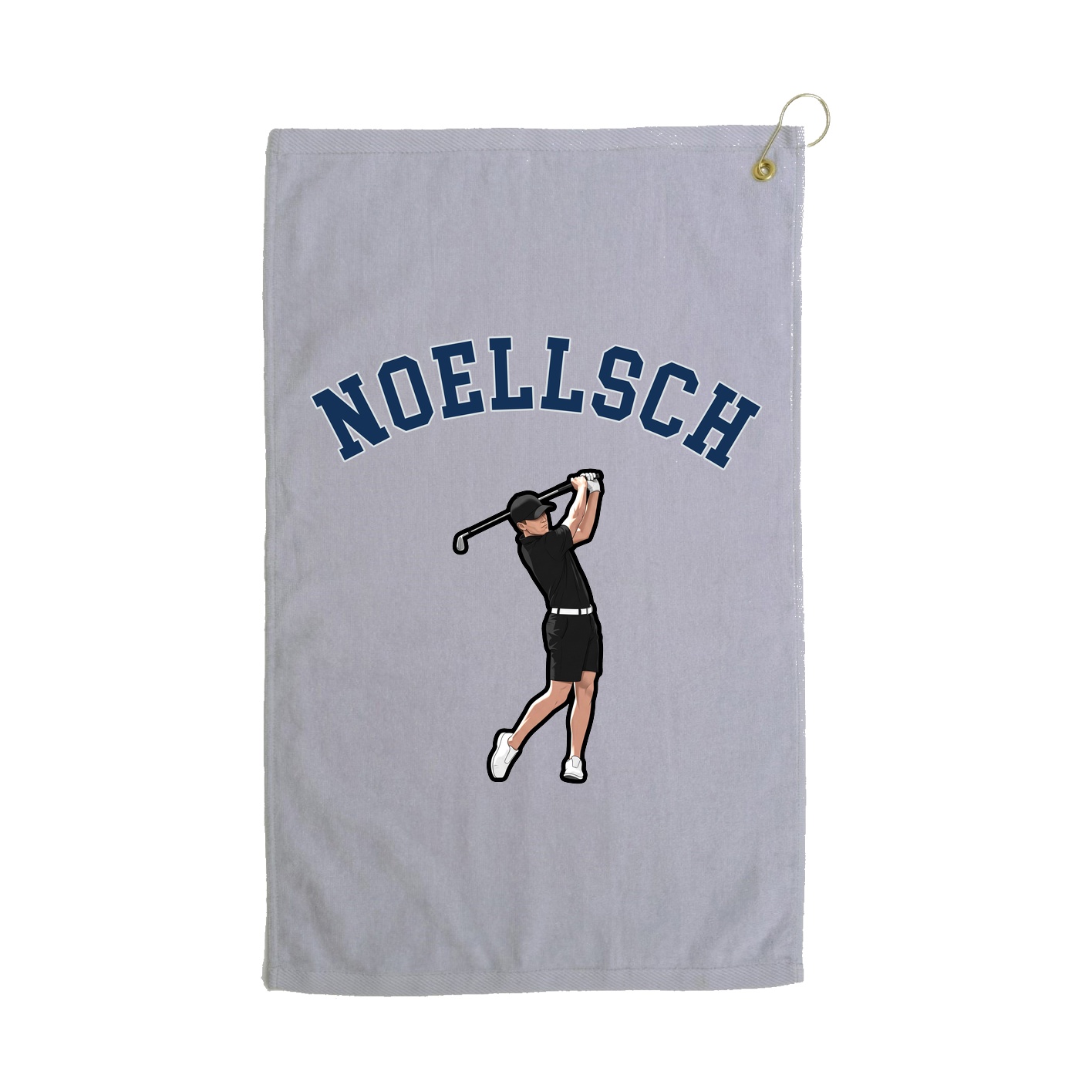 Golf Towel — Shirsey Arch in Grey