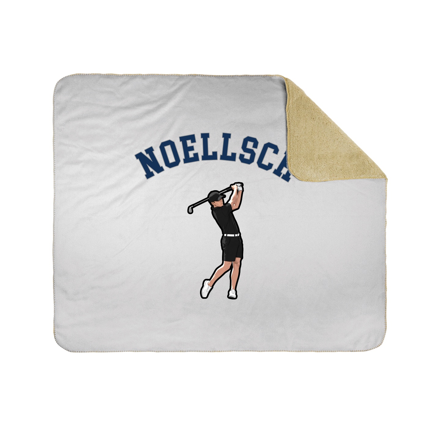 Throw Blanket — Shirsey Arch in White