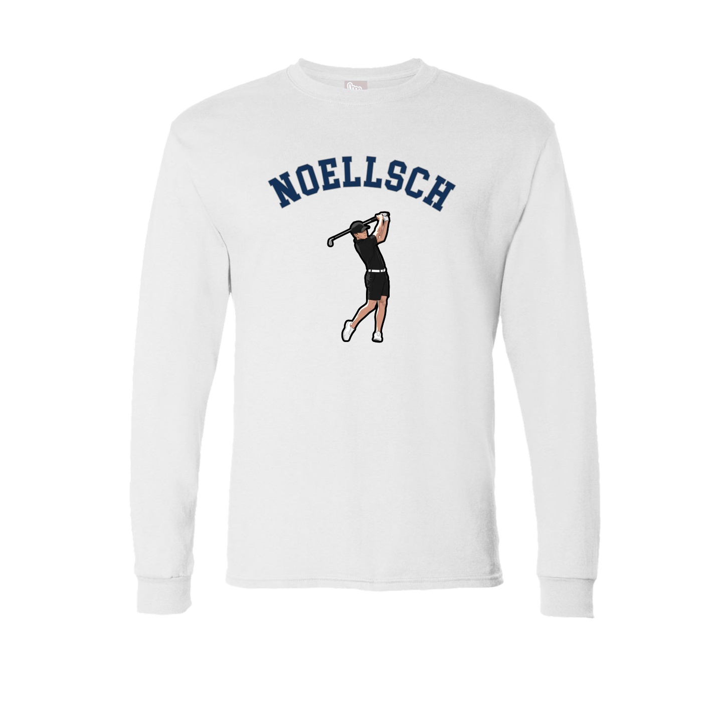 Long Sleeve Tee — Shirsey Arch in White