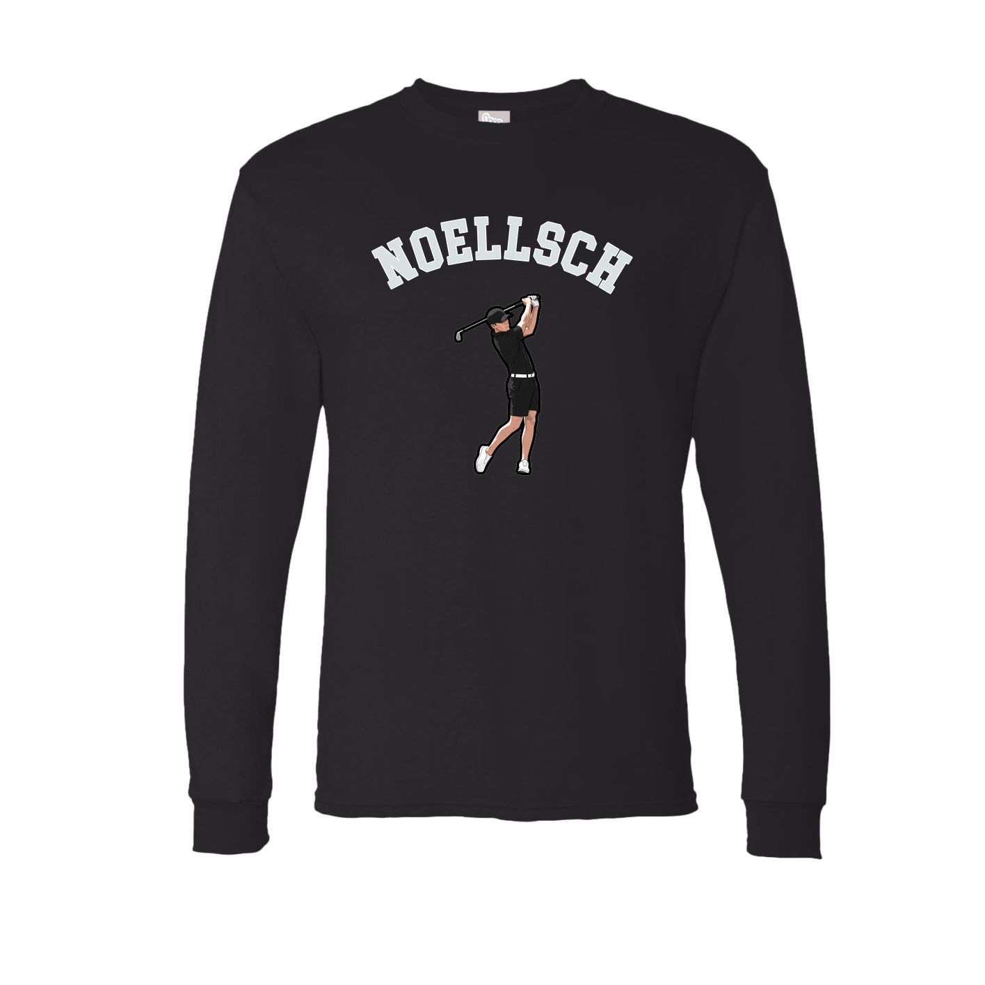 Long Sleeve Tee — Shirsey Arch in Black