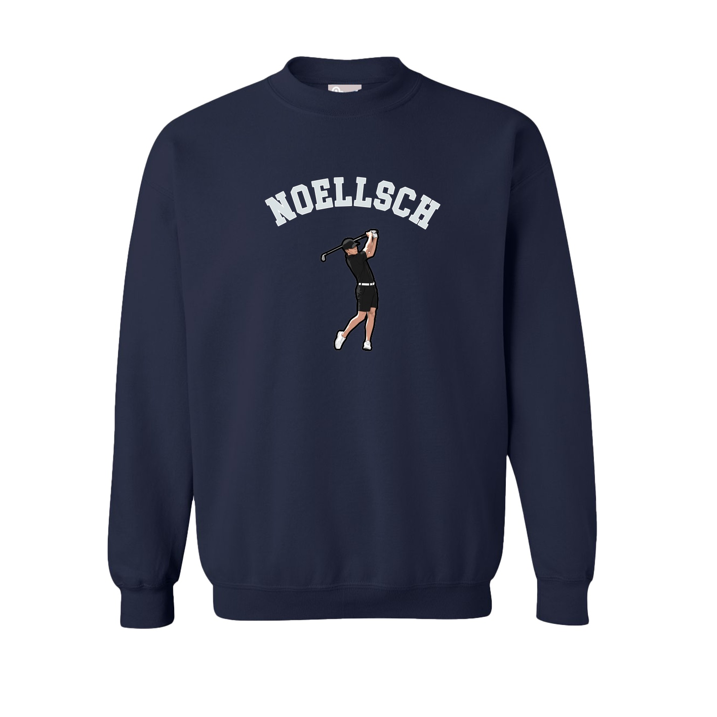 Fleece Crew — Shirsey Arch in Navy