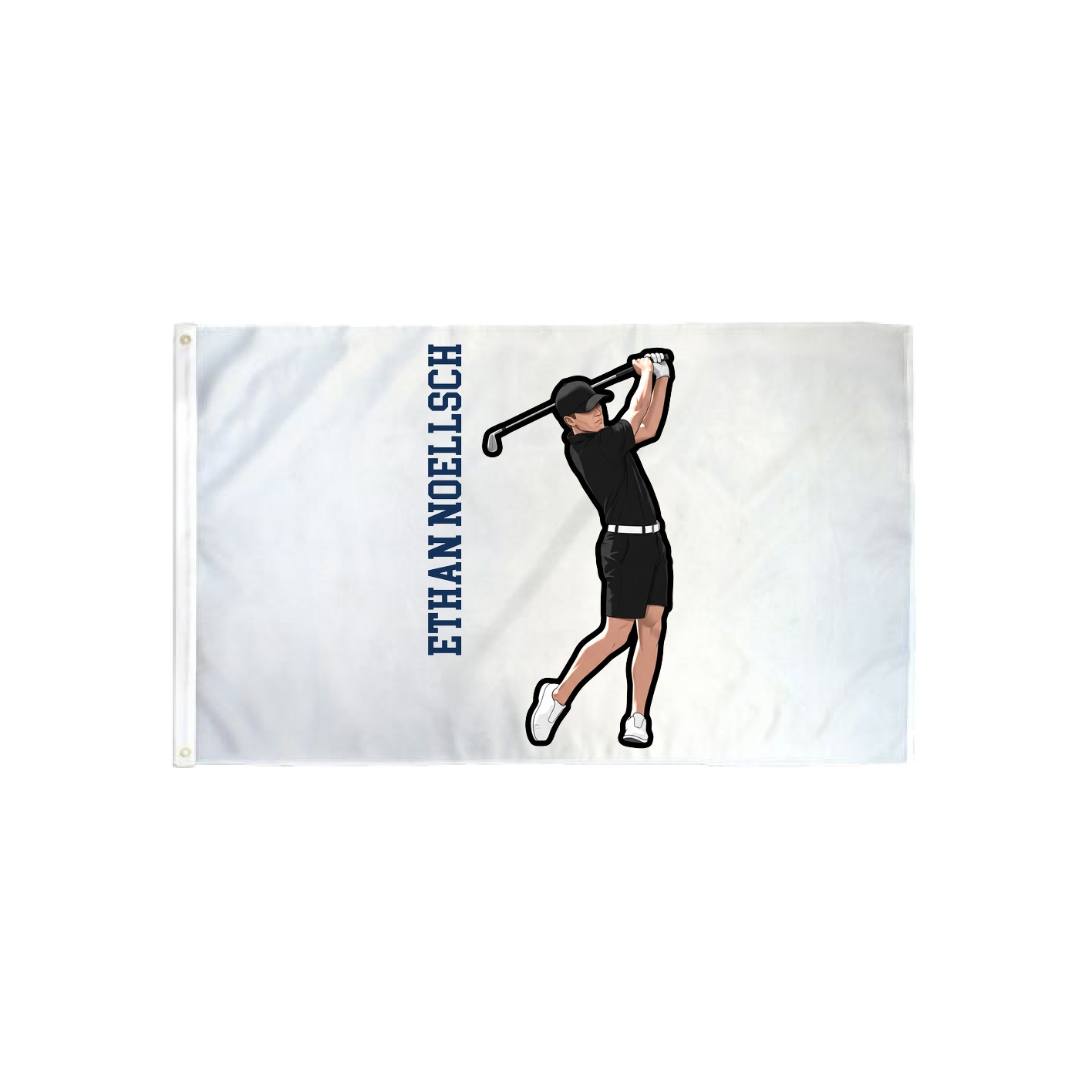 3x5 Flag — Name Vertical in Classic