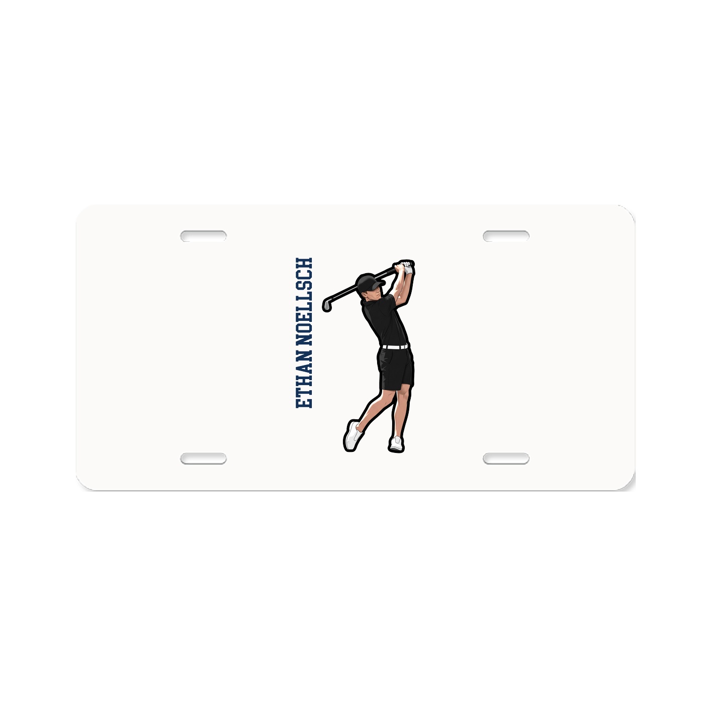 Aluminum License Plate