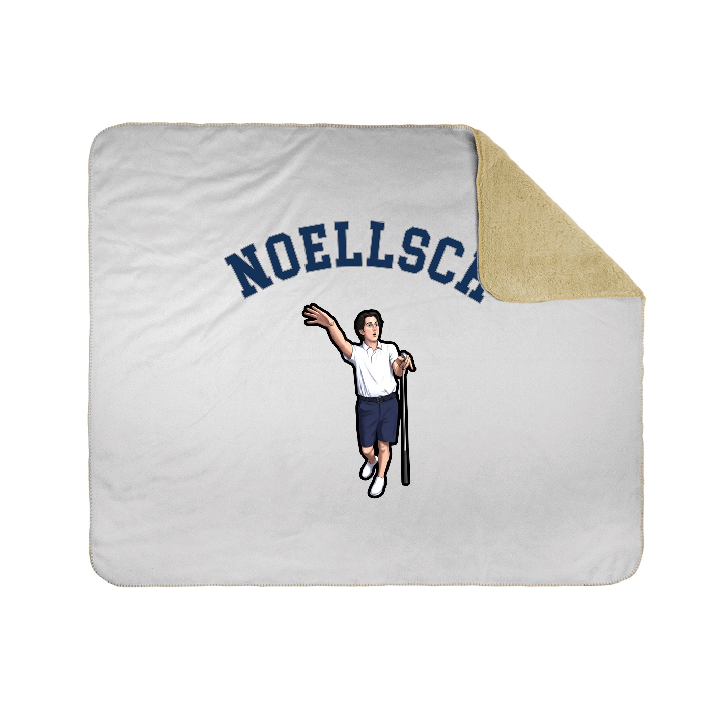 Throw Blanket — Shirsey Arch in White