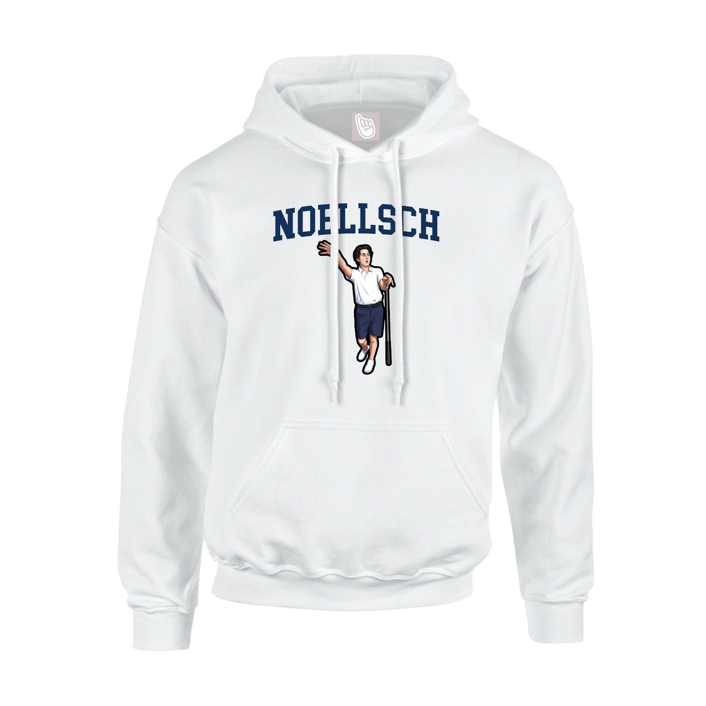 Hoodie — Shirsey in White