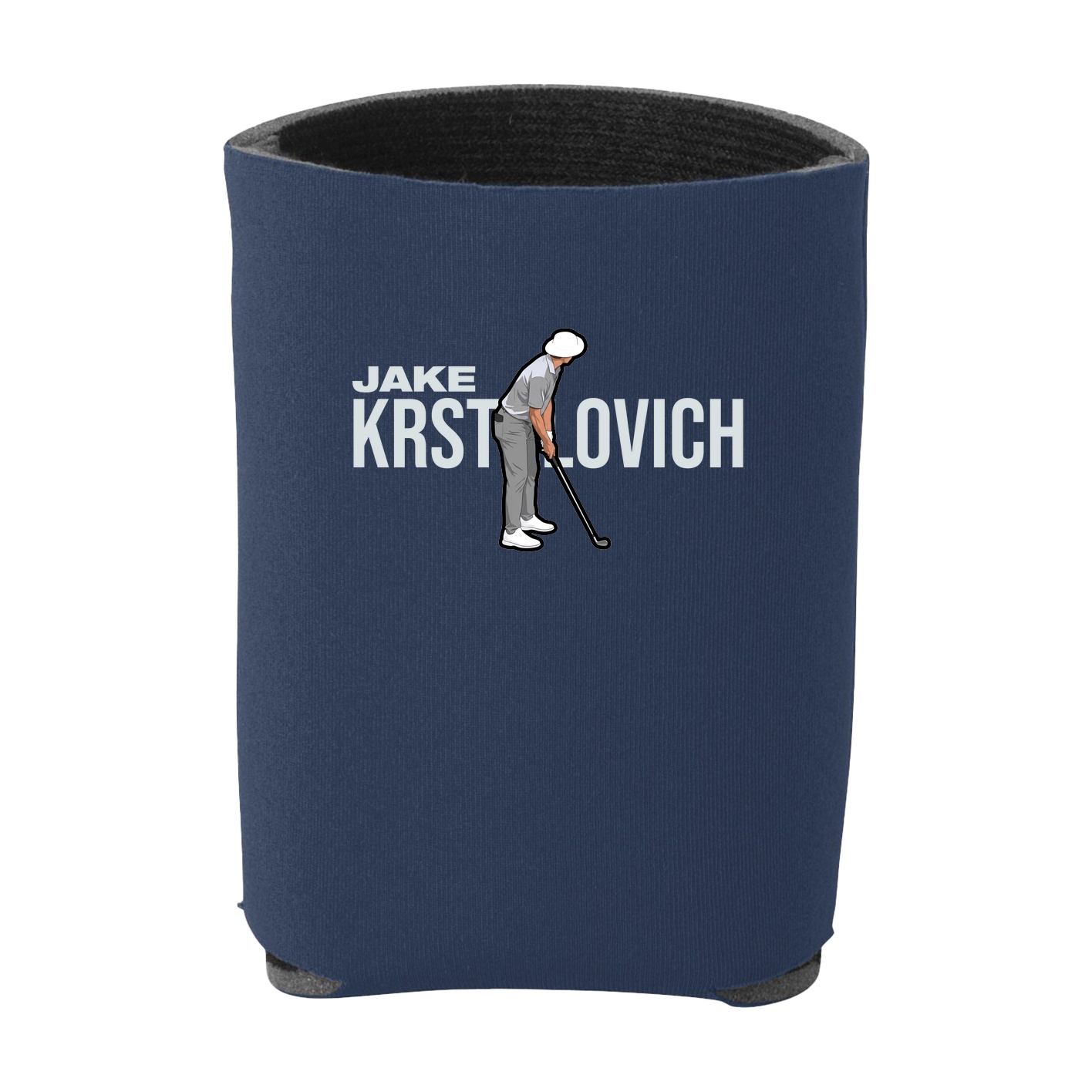 Can Holder — Player Name in Navy
