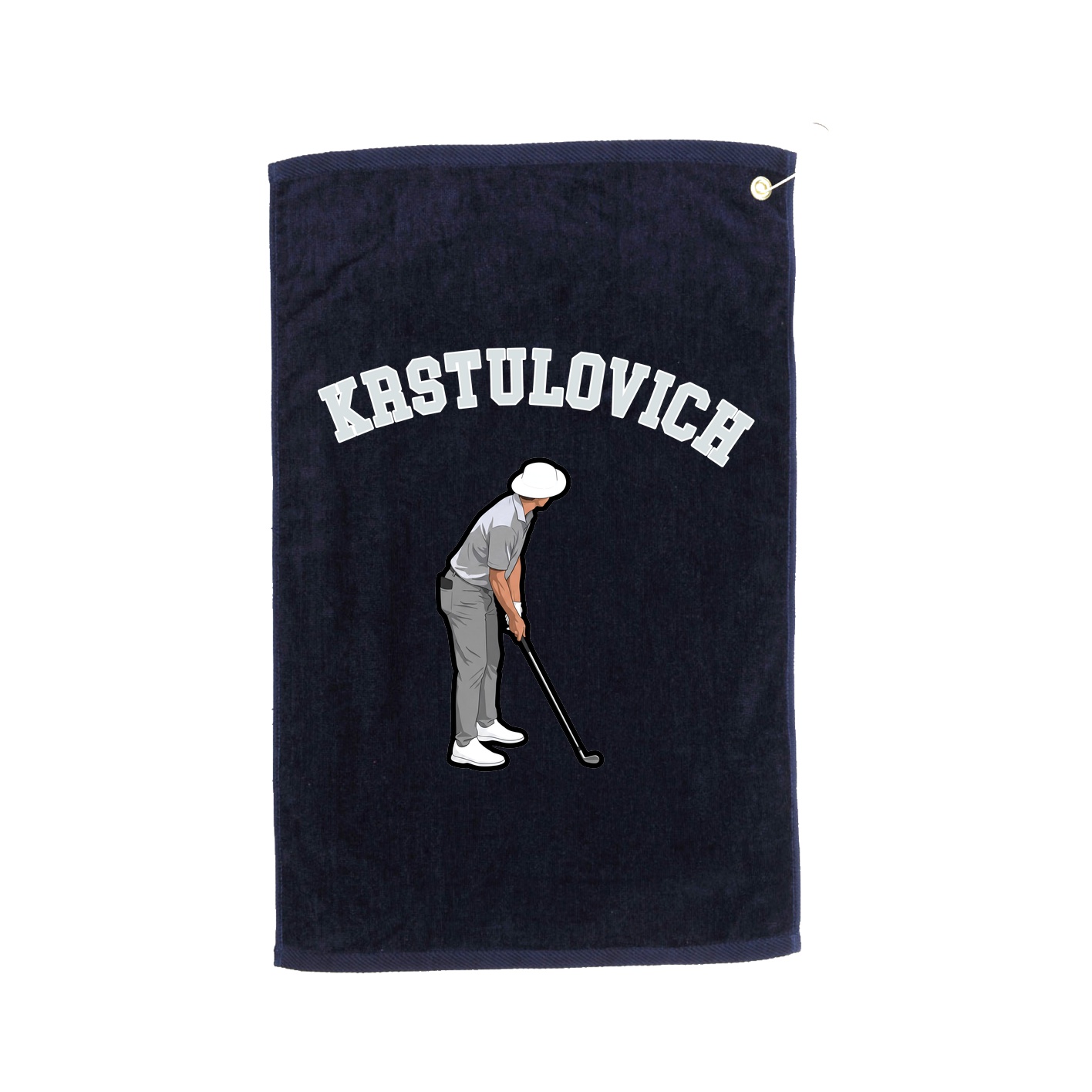 Golf Towel — Shirsey Arch in Navy