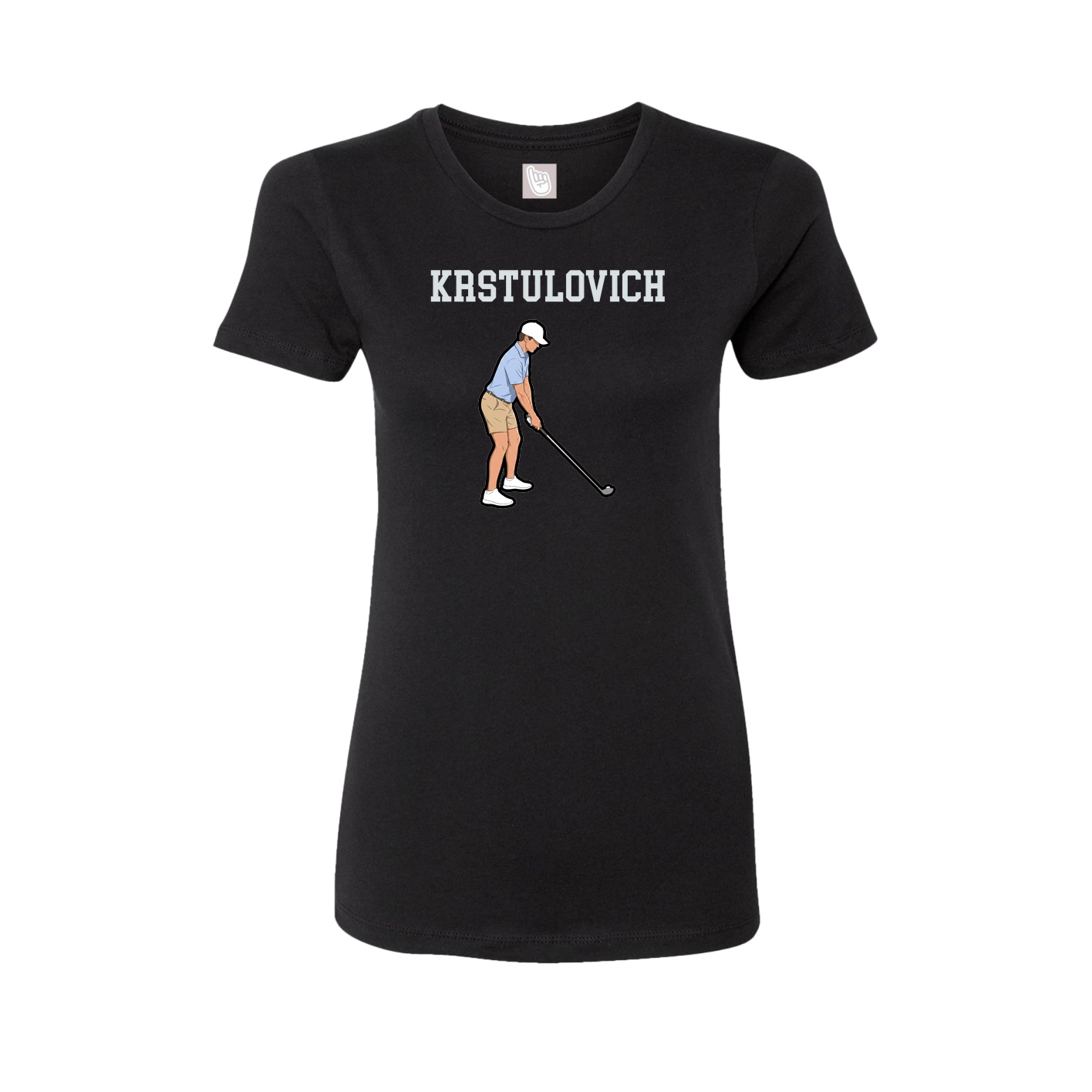 Fitted Women's Tee — Shirsey in Black